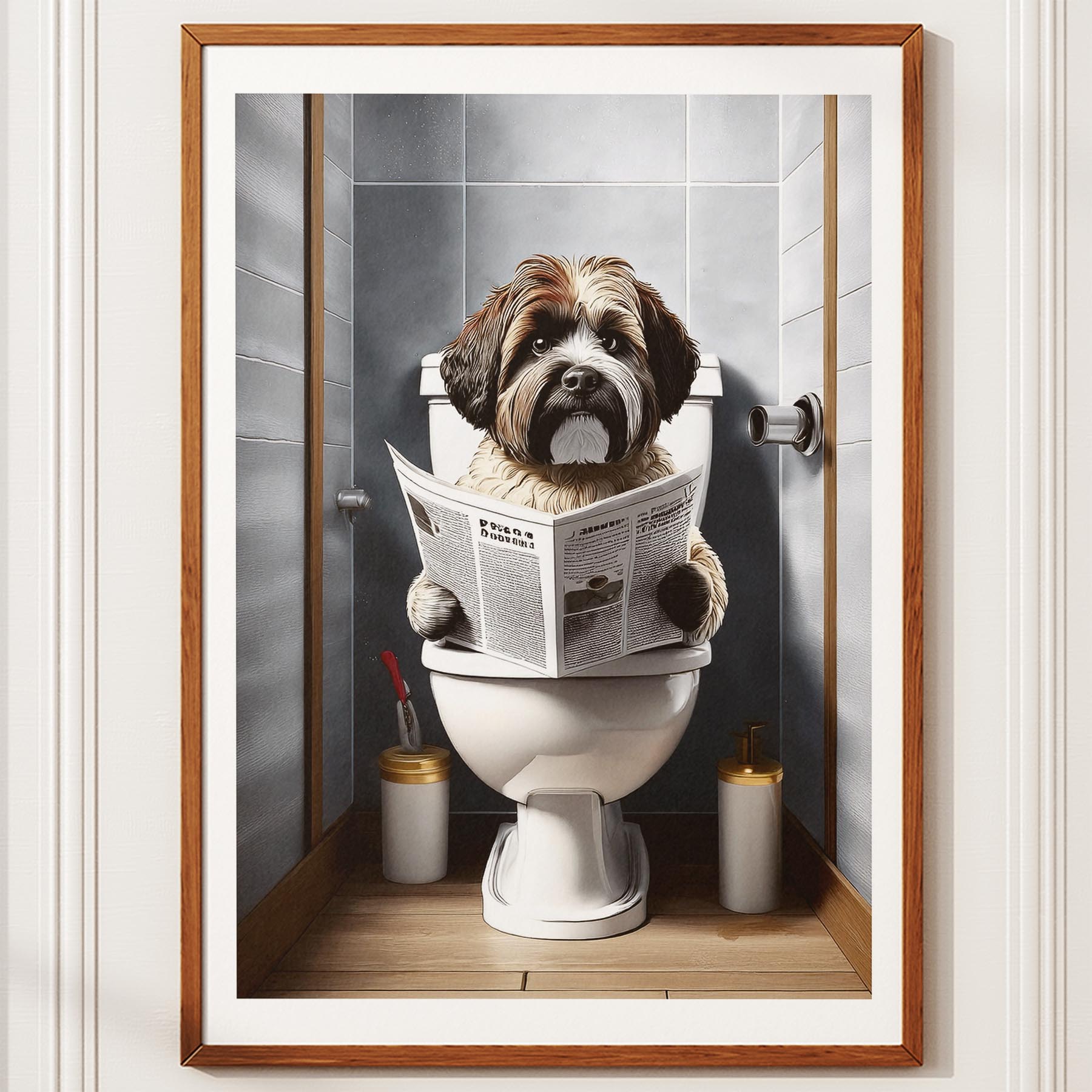 Havanese Toilet Humour Dog Series image 10