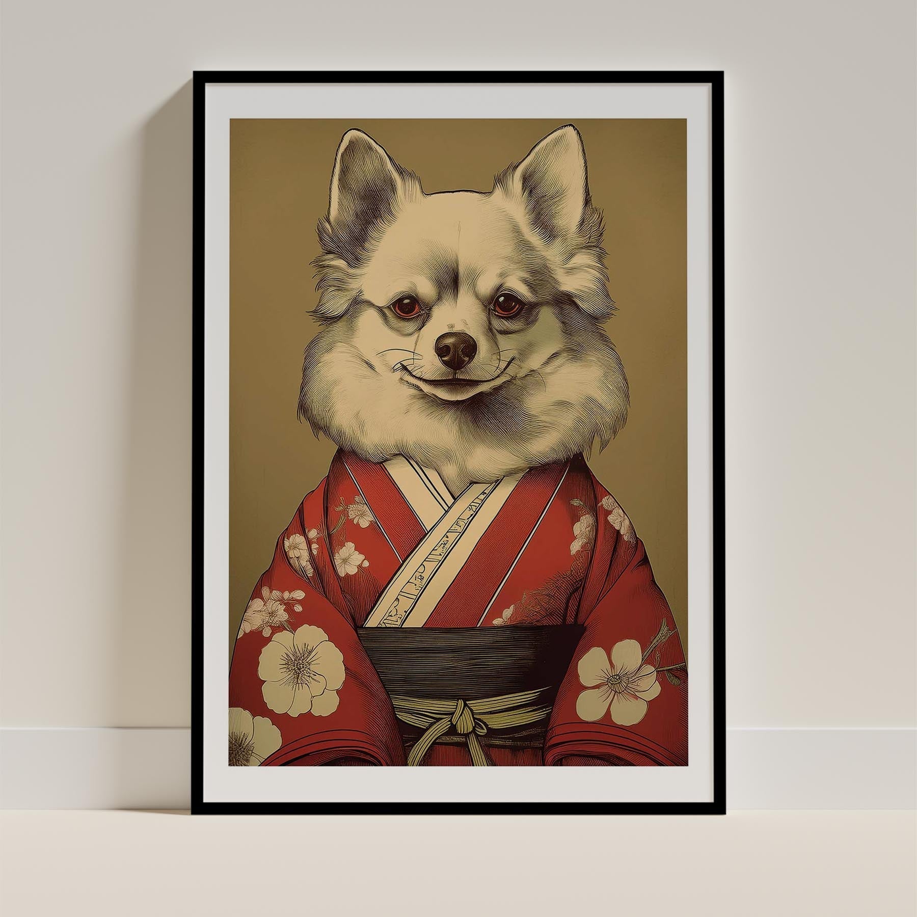 Pomeranian Japanse Kimono Dog Series image 0