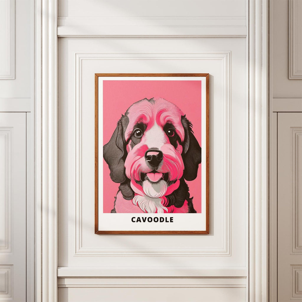 Cavoodle Pink and Black Dog Series 1 image 3