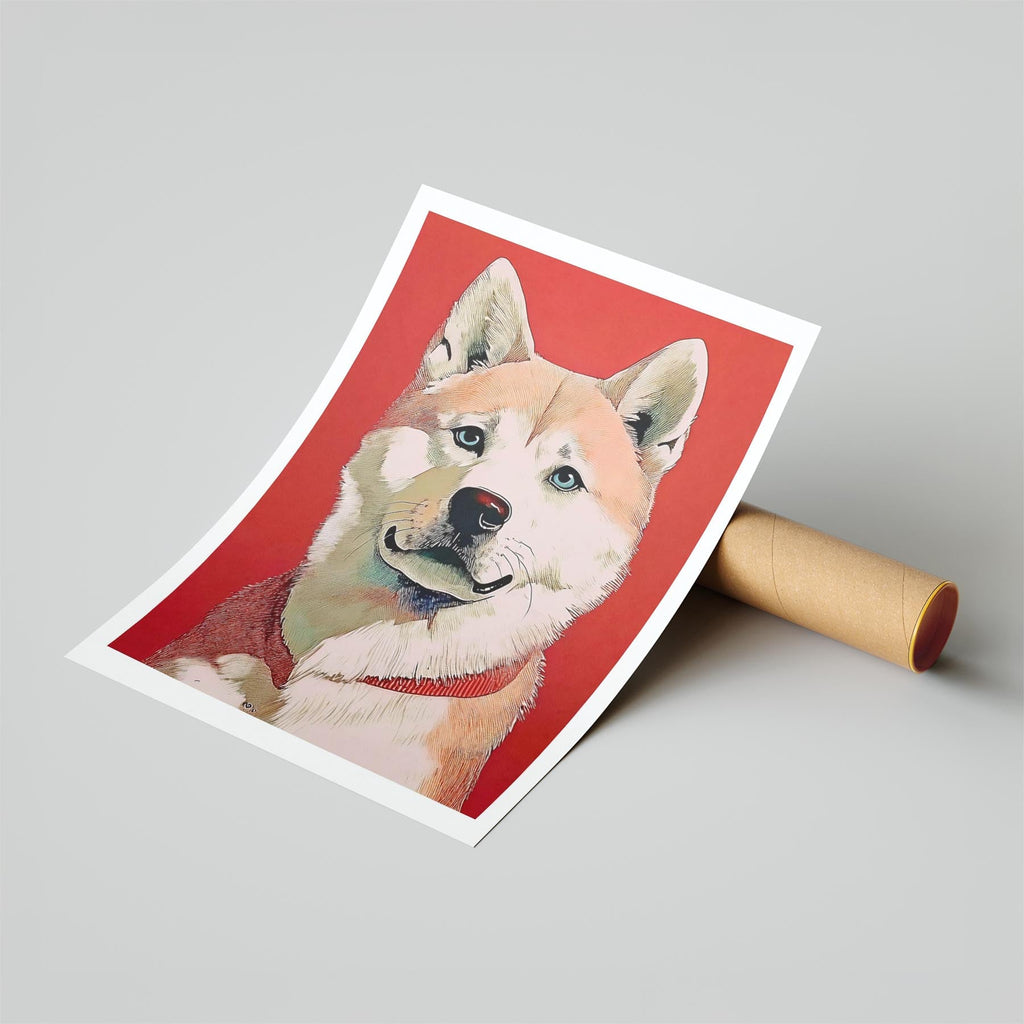 Akita Inu Red Dog Series image 6