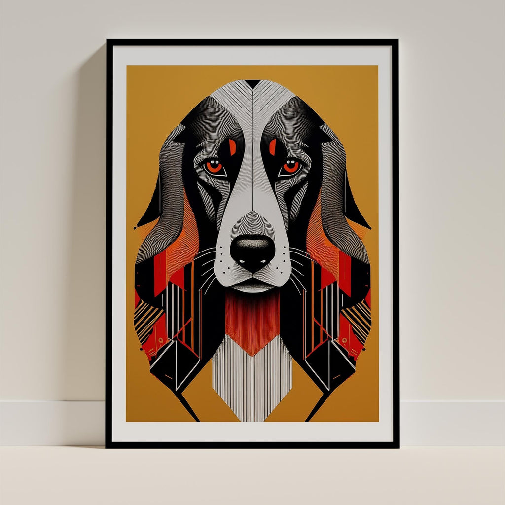 Afghan Geometric Orange Series image 0