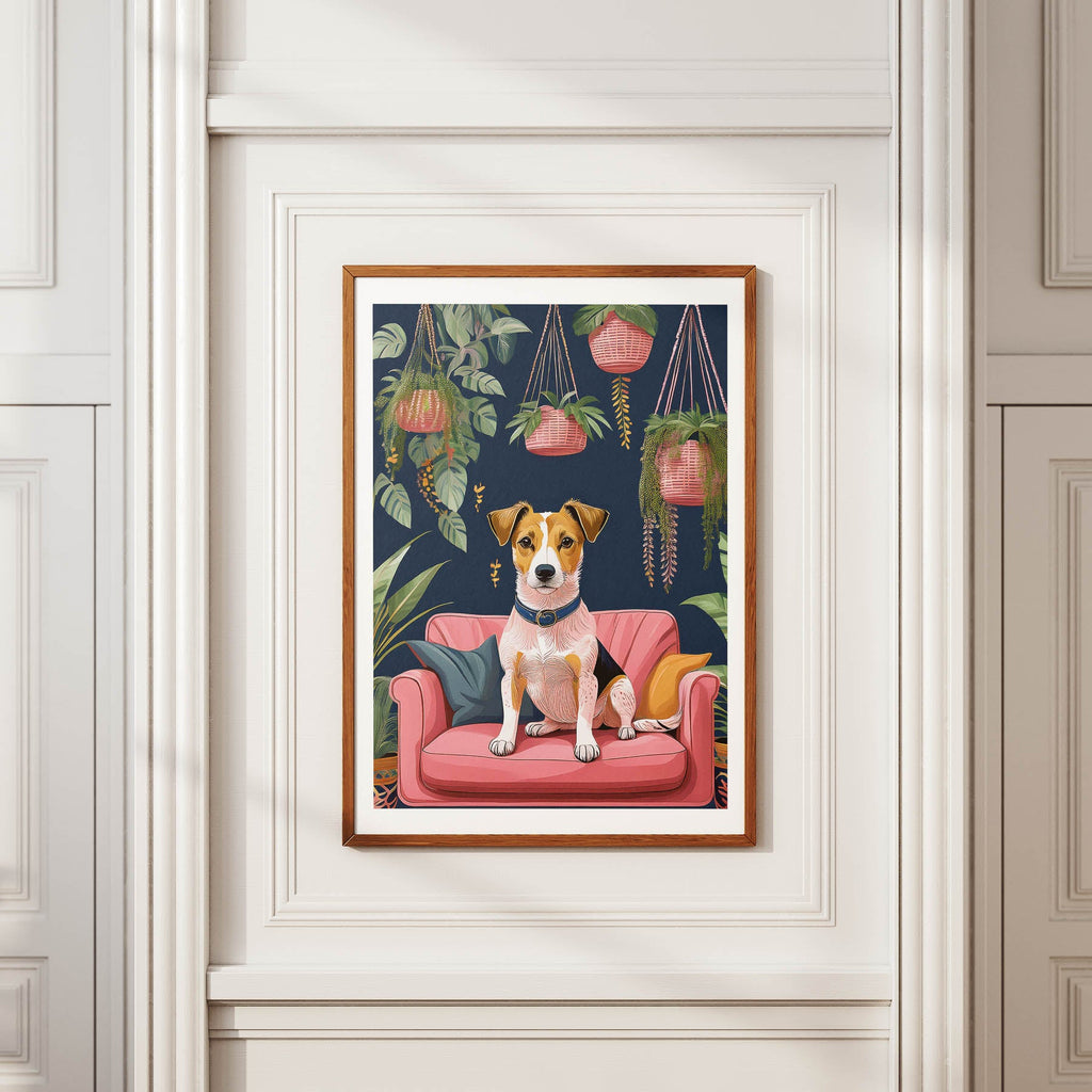 Jack Russell Terrier  Just Lounging Around image 2