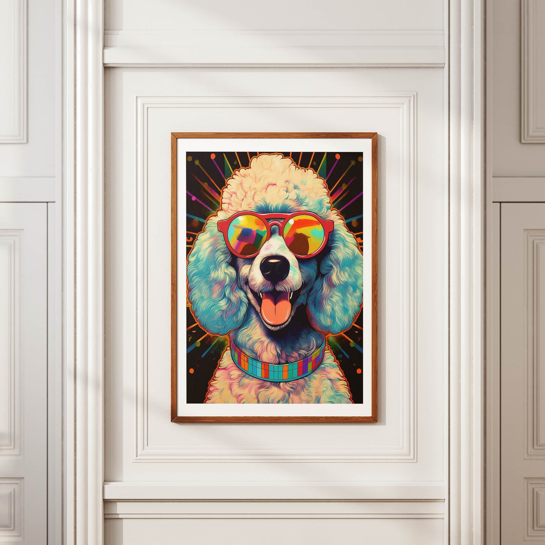 Poodle In Colourful Sunnies 2 image 2