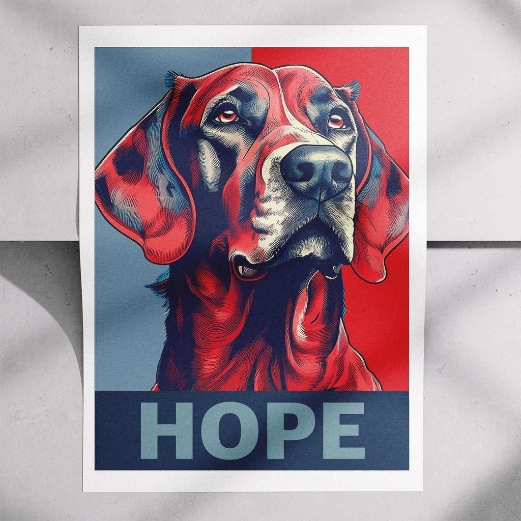 Gordon Setter HOPE Series Inspired by the Obama Poster image 7