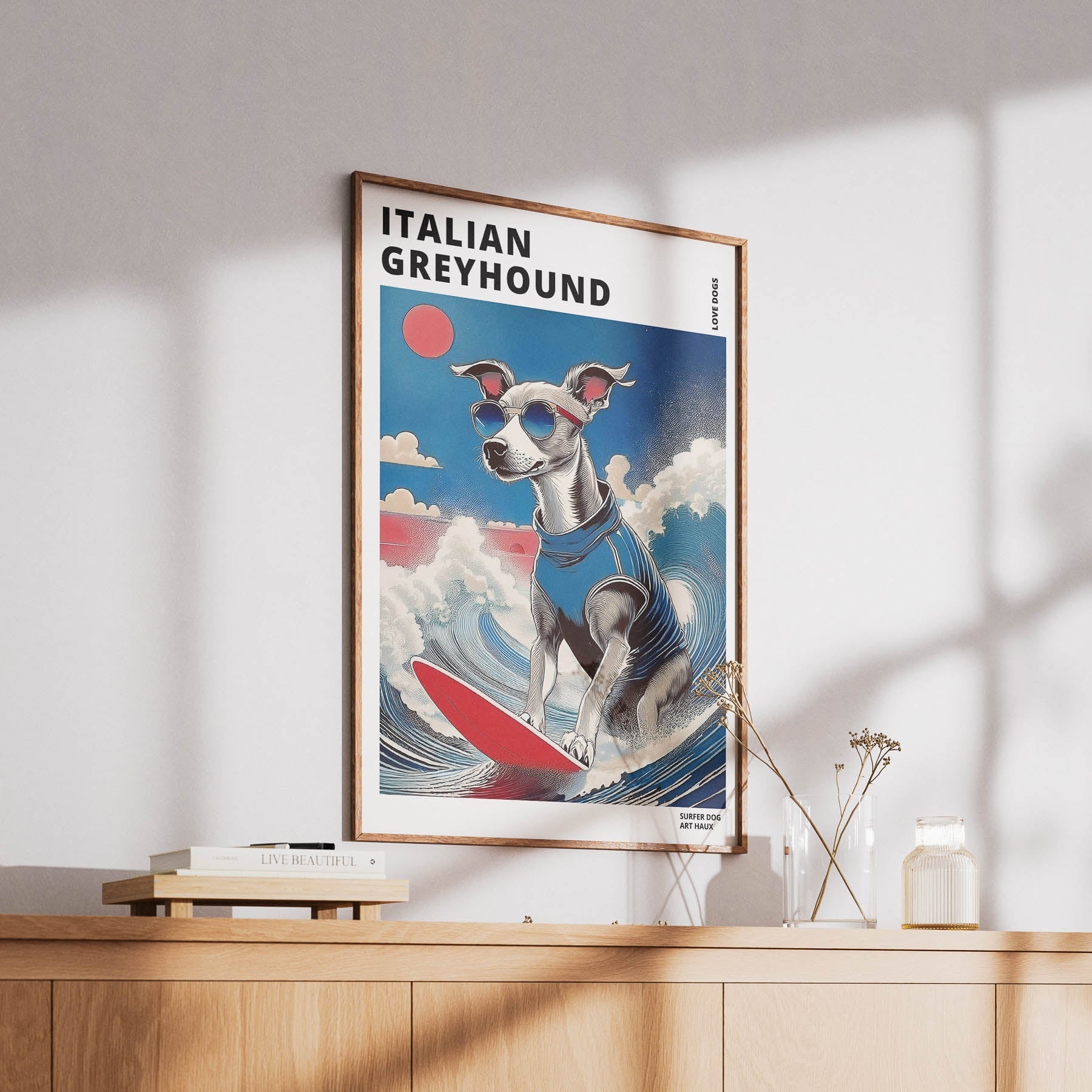 Italian Greyhound Hokosai Surfer Dogs 1 image 6