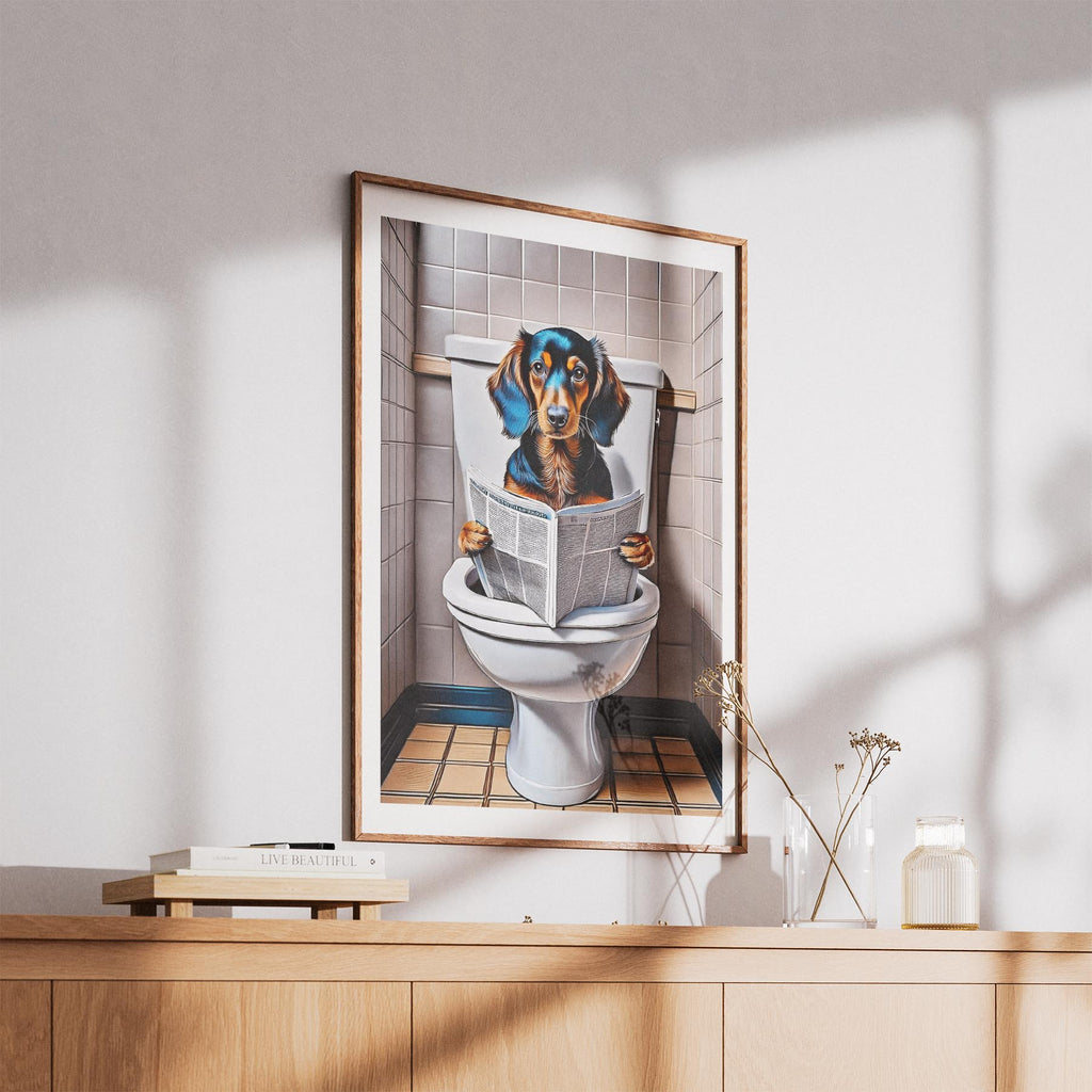 Dachshund Toilet Humour Dog Series 4 image 5