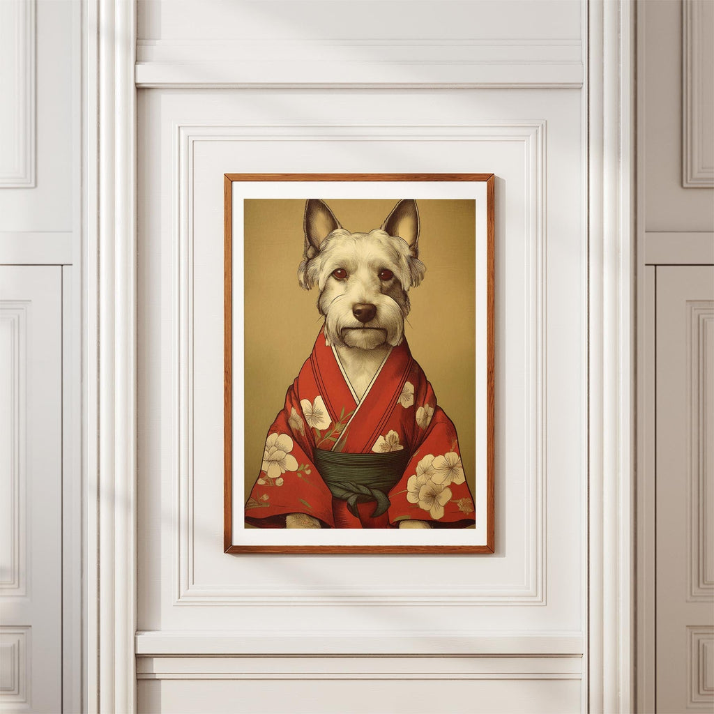 Scottish Terrier Japanse Kimono Dog Series image 3