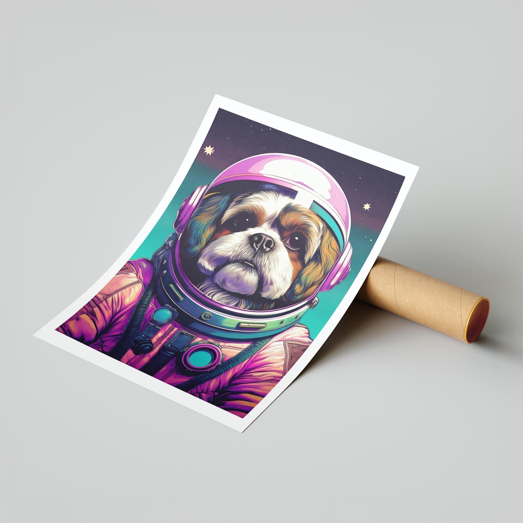 Shih Tzu Space Dogs Series image 6