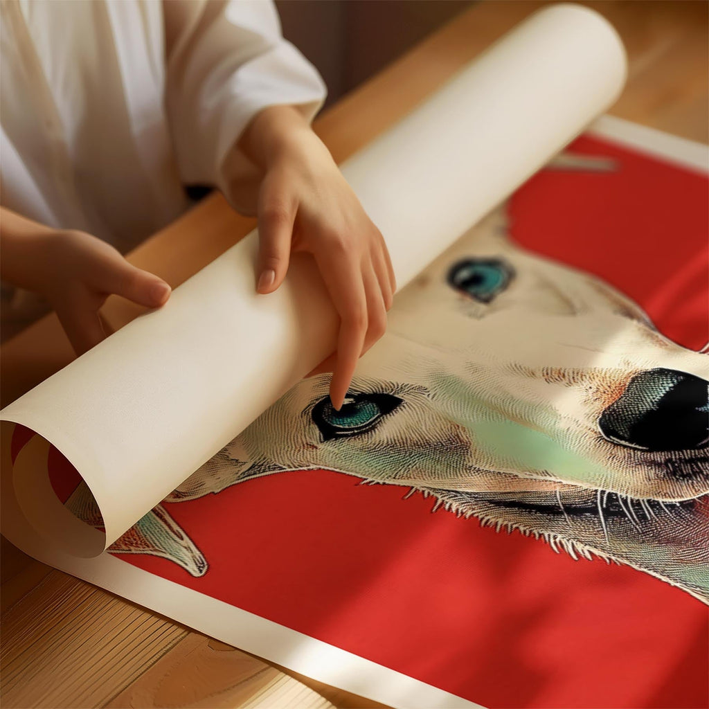 Whippet Red Dog Series image 1