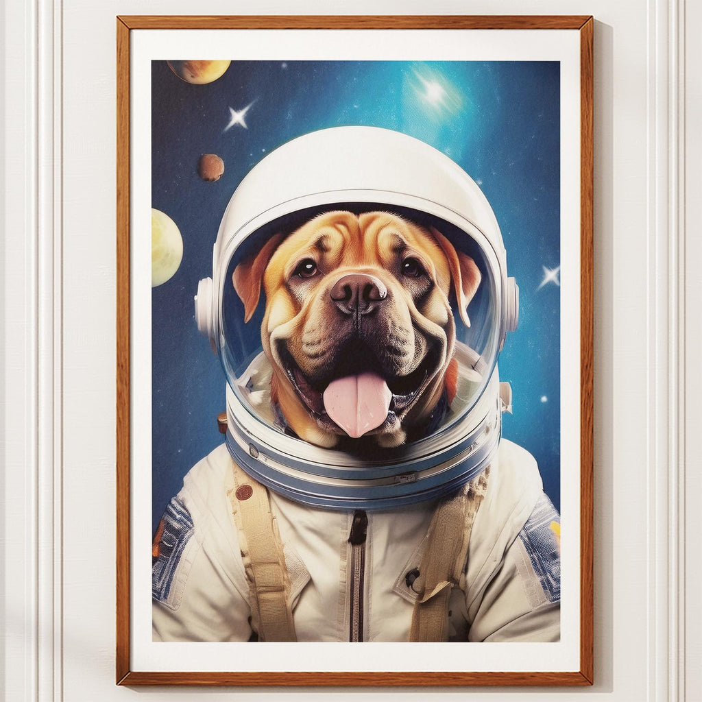 Bullmastiff Astronaut Dog Series image 10