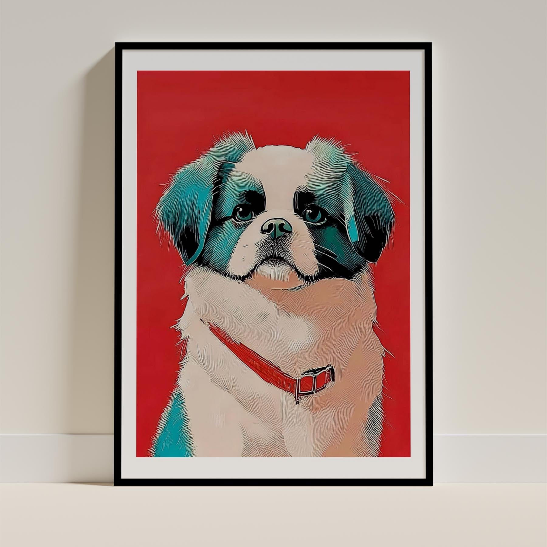 Japanese Chin Red Dog Series image 0