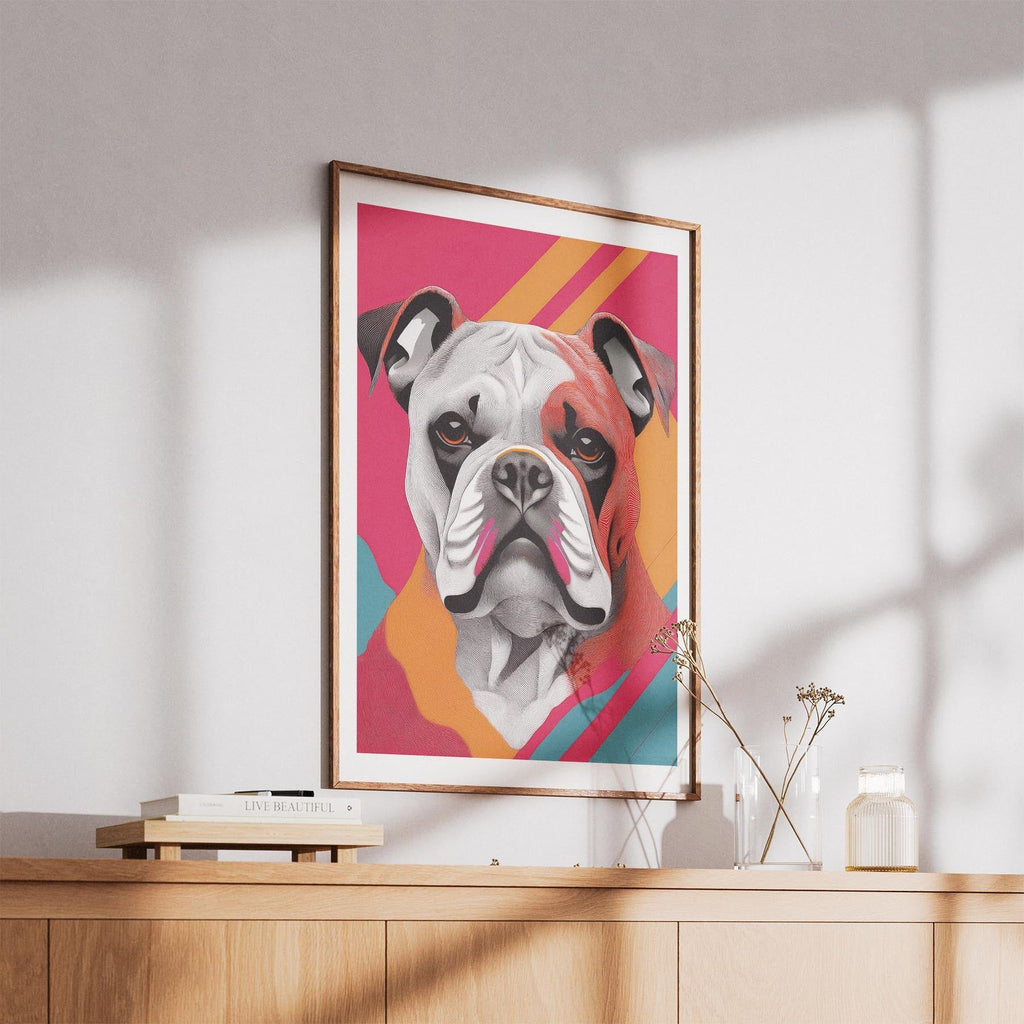 Bulldog Modern Pop Dog Series image 5