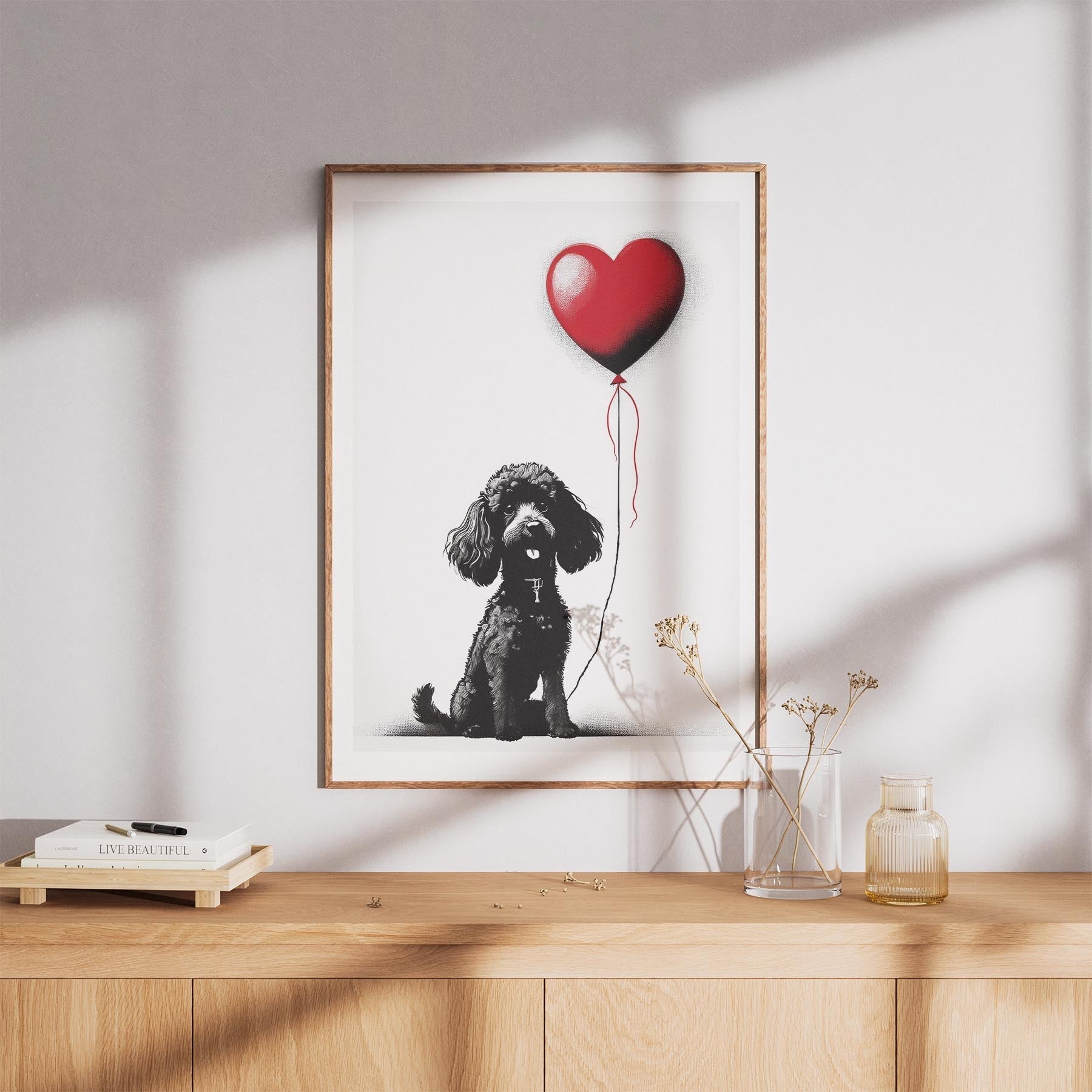 Poodle DOGSY Series inspired by the Art of Banksy image 8