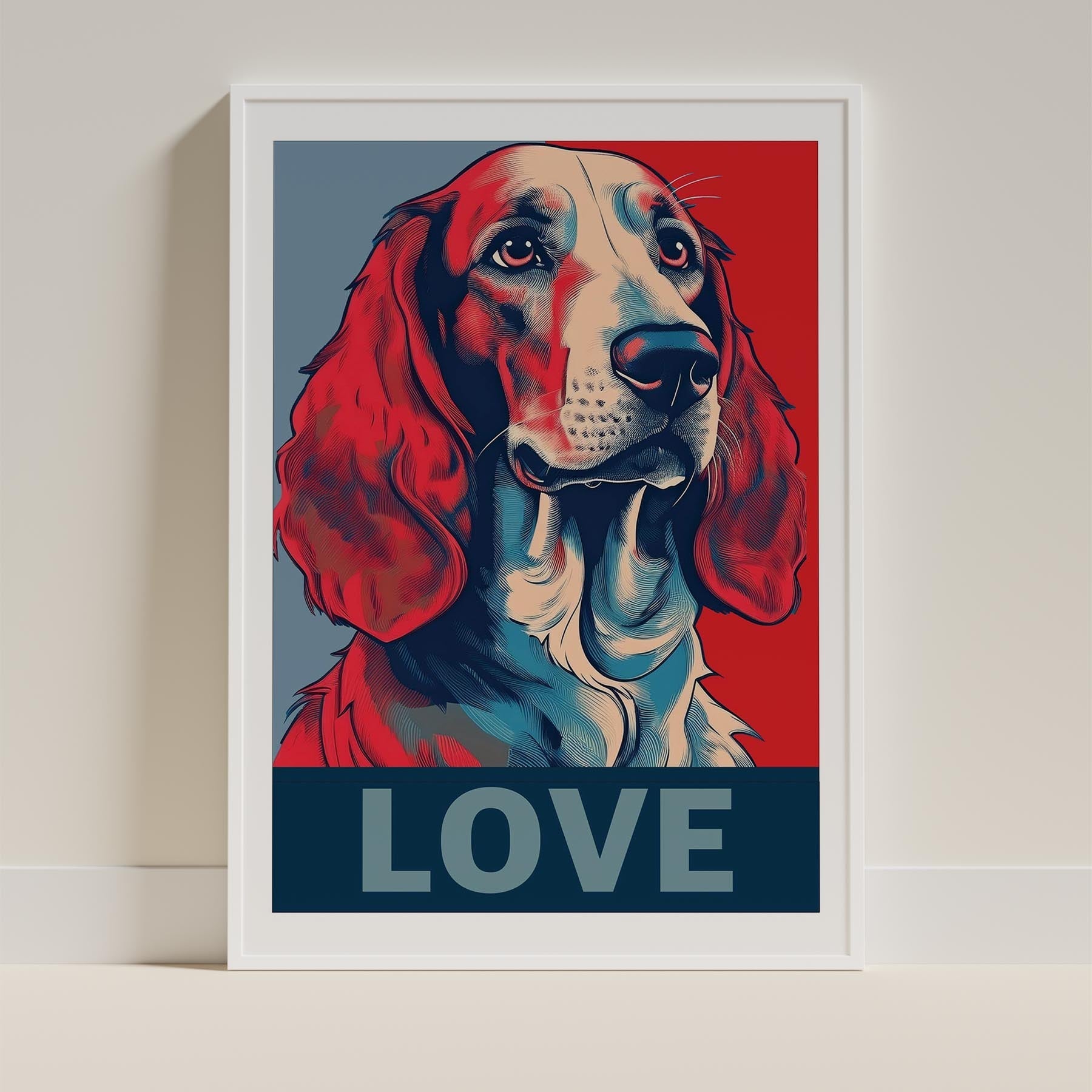 Afghan LOVE Series Inspired by the Obama Poster image 9