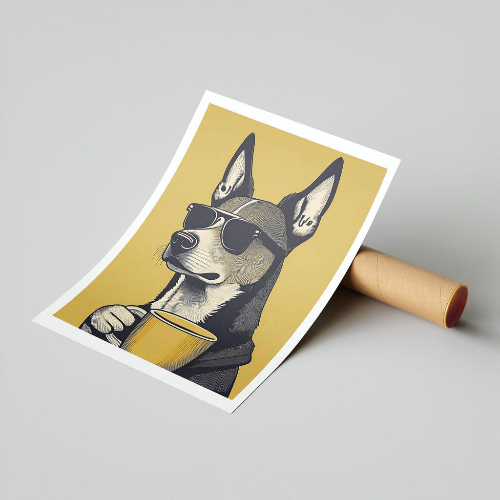 Kelpie Chillin Coffee Dog image 7