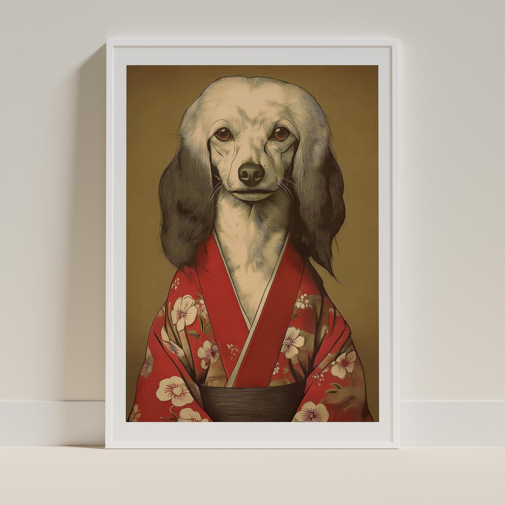 Afghan Japanse Kimono Dog Series image 10