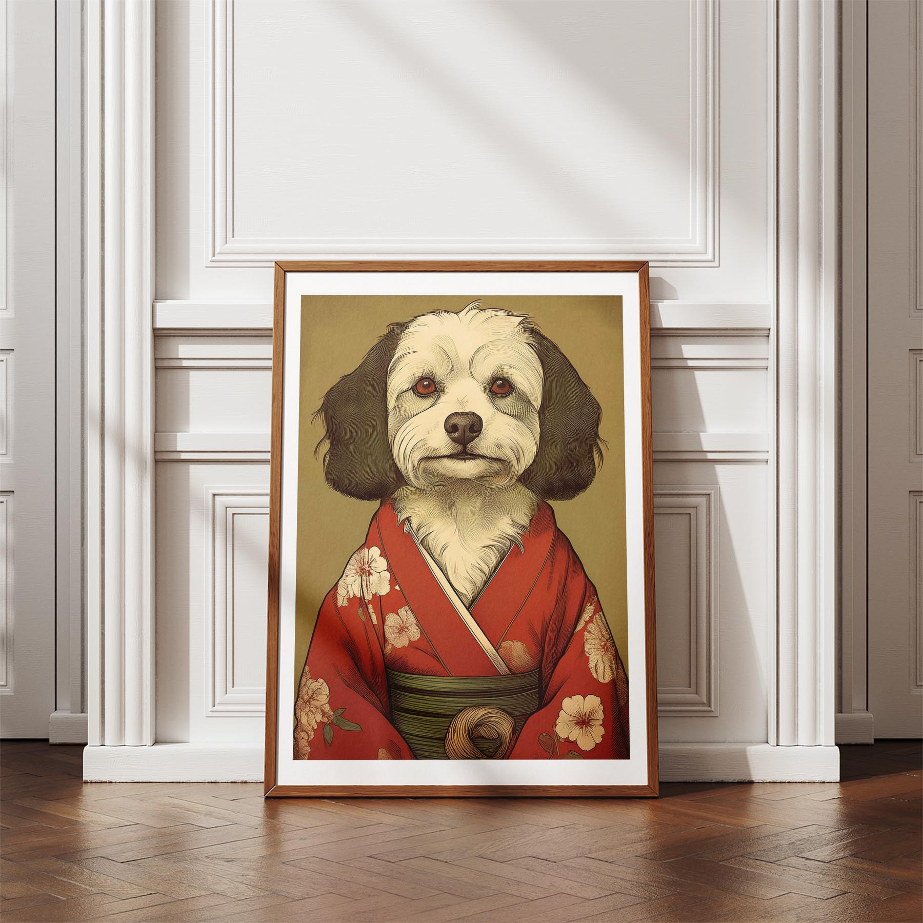 Coton de Tulear Japanse Kimono Dog Series image 4