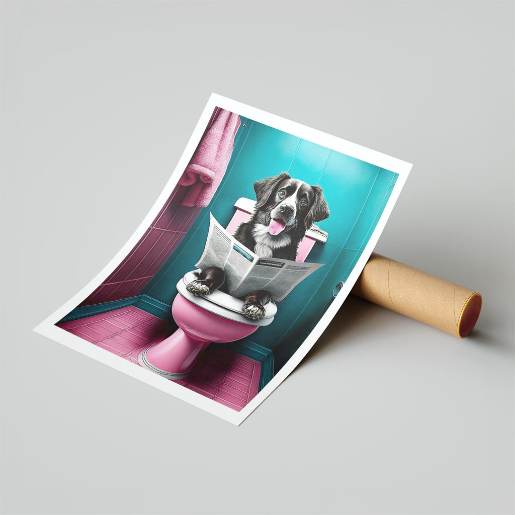 Murray River Retriever Toilet Dogs PInk and Turquise image 6