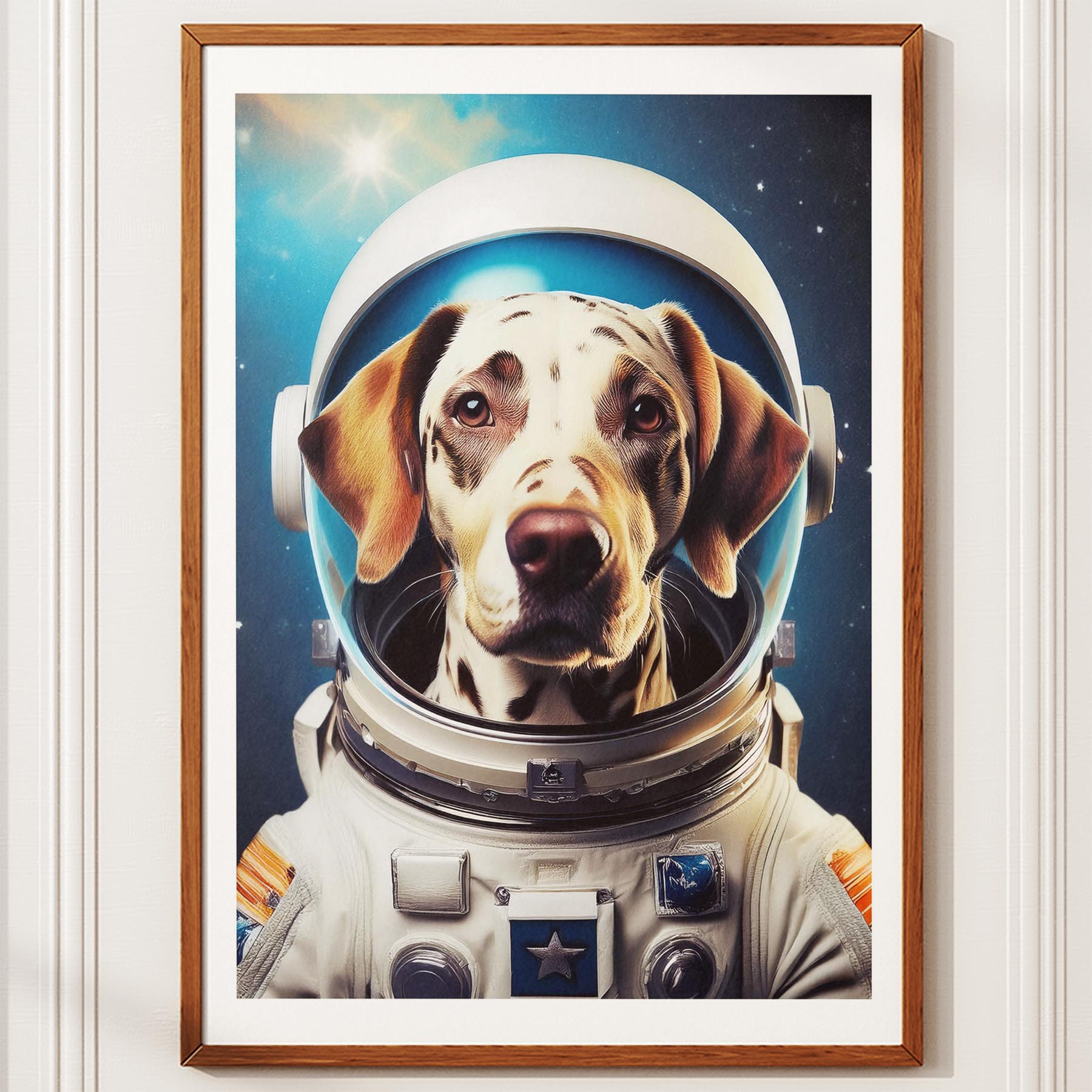 Dalmatian Astronaut Dog Series image 10