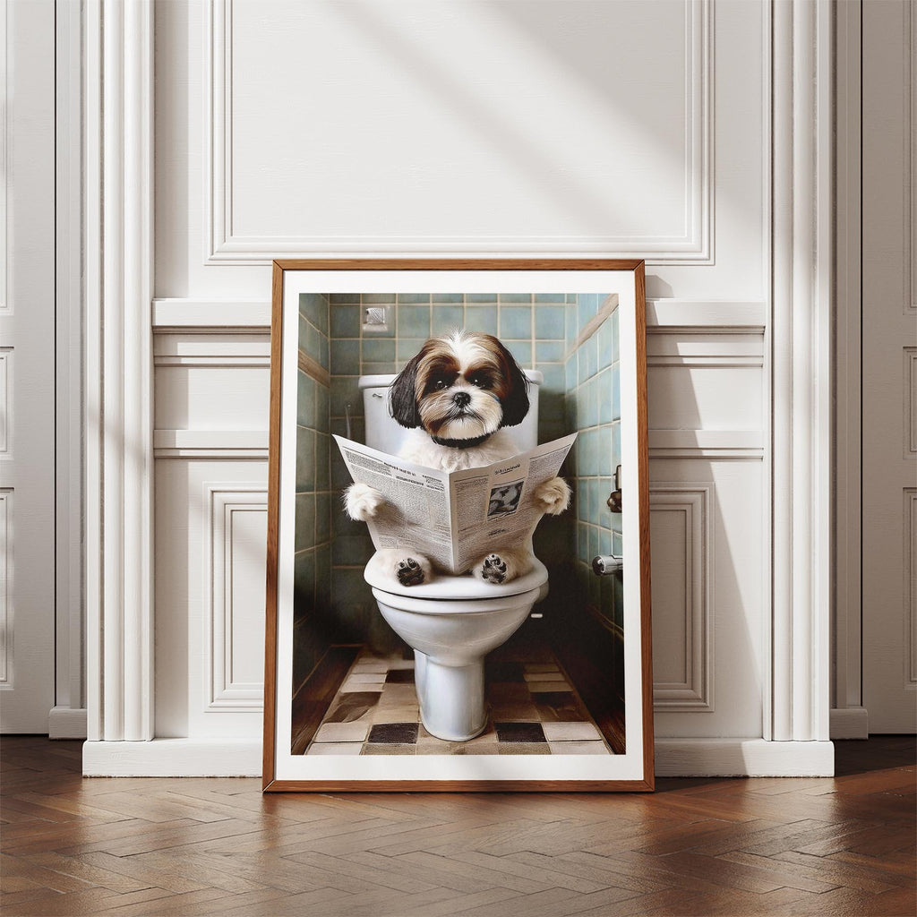 Shih Tzu Toilet Humour Dog Series 1 image 4