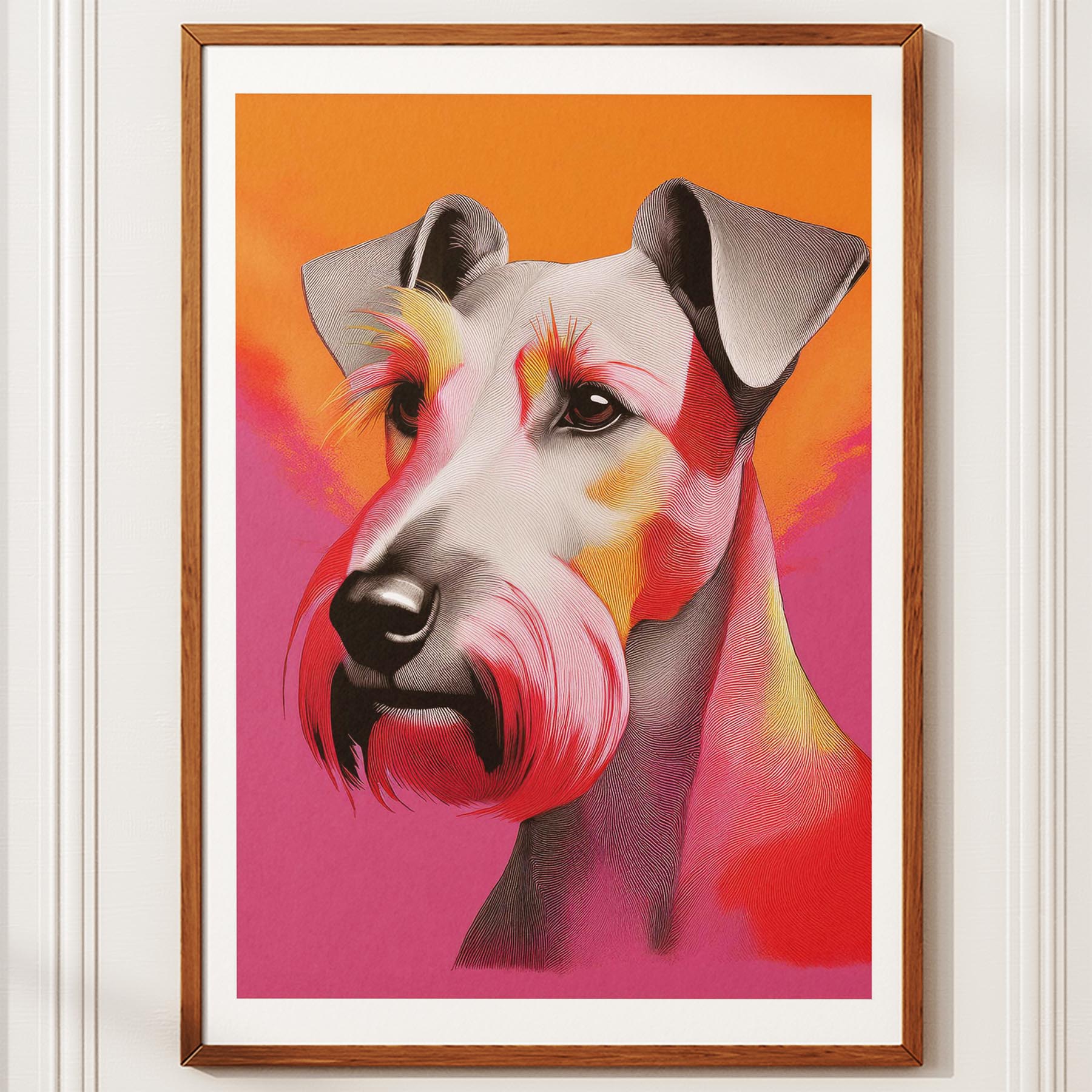 Irish Terrier Modern Pop Dog Series image 10