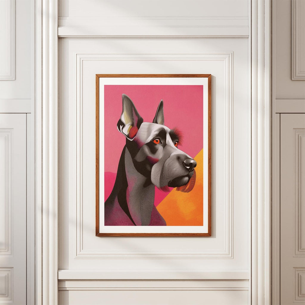 Black Russian Terrier Modern Pop Dog Series image 3