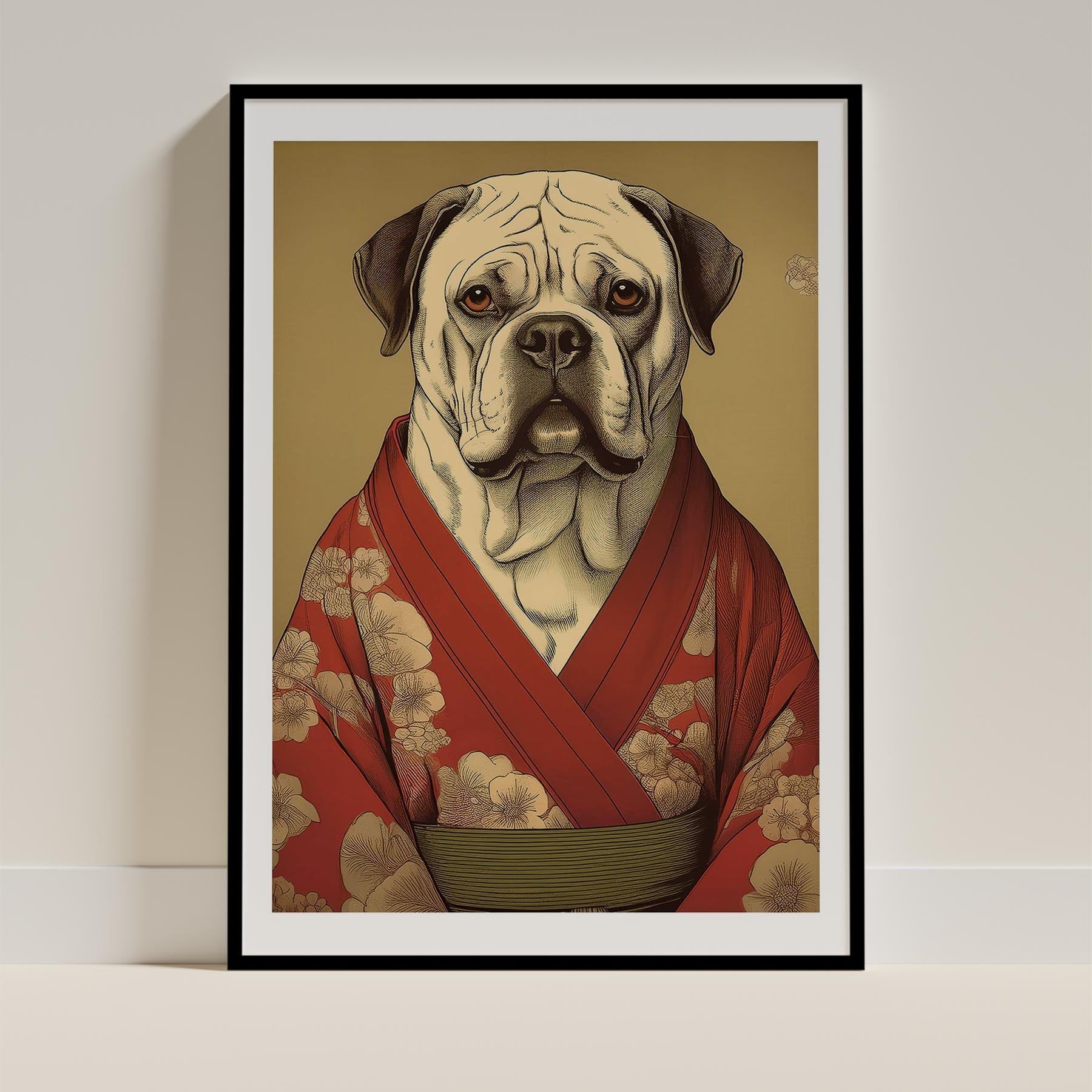 Mastiff Japanse Kimono Dog Series image 0