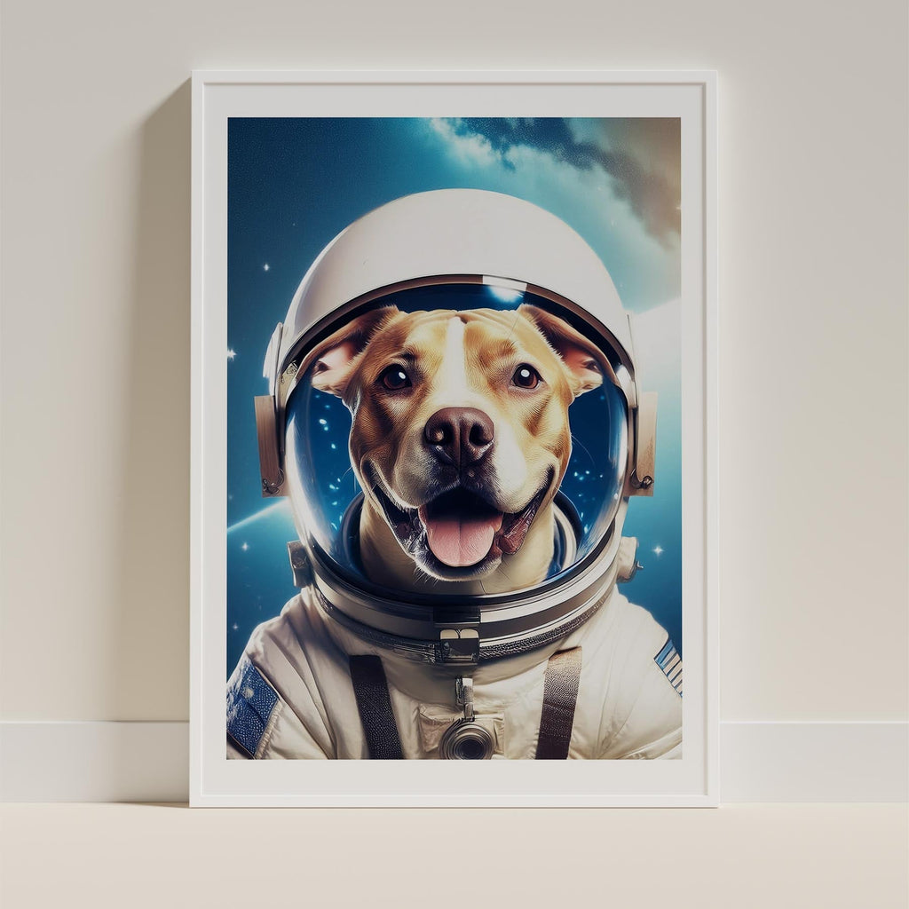 American Staffordshire Terrier Astronaut Dog Series image 9