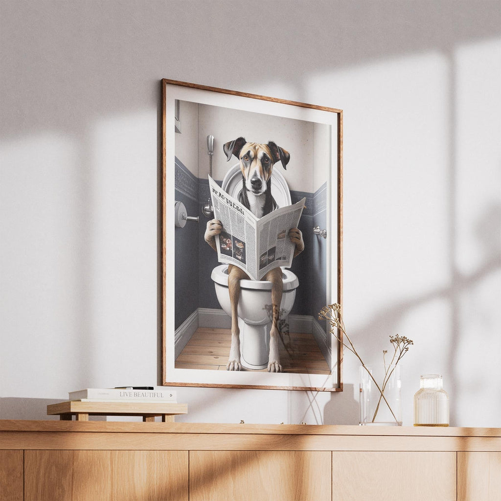 Greyhound Toilet Humour Dog Series 2 image 5