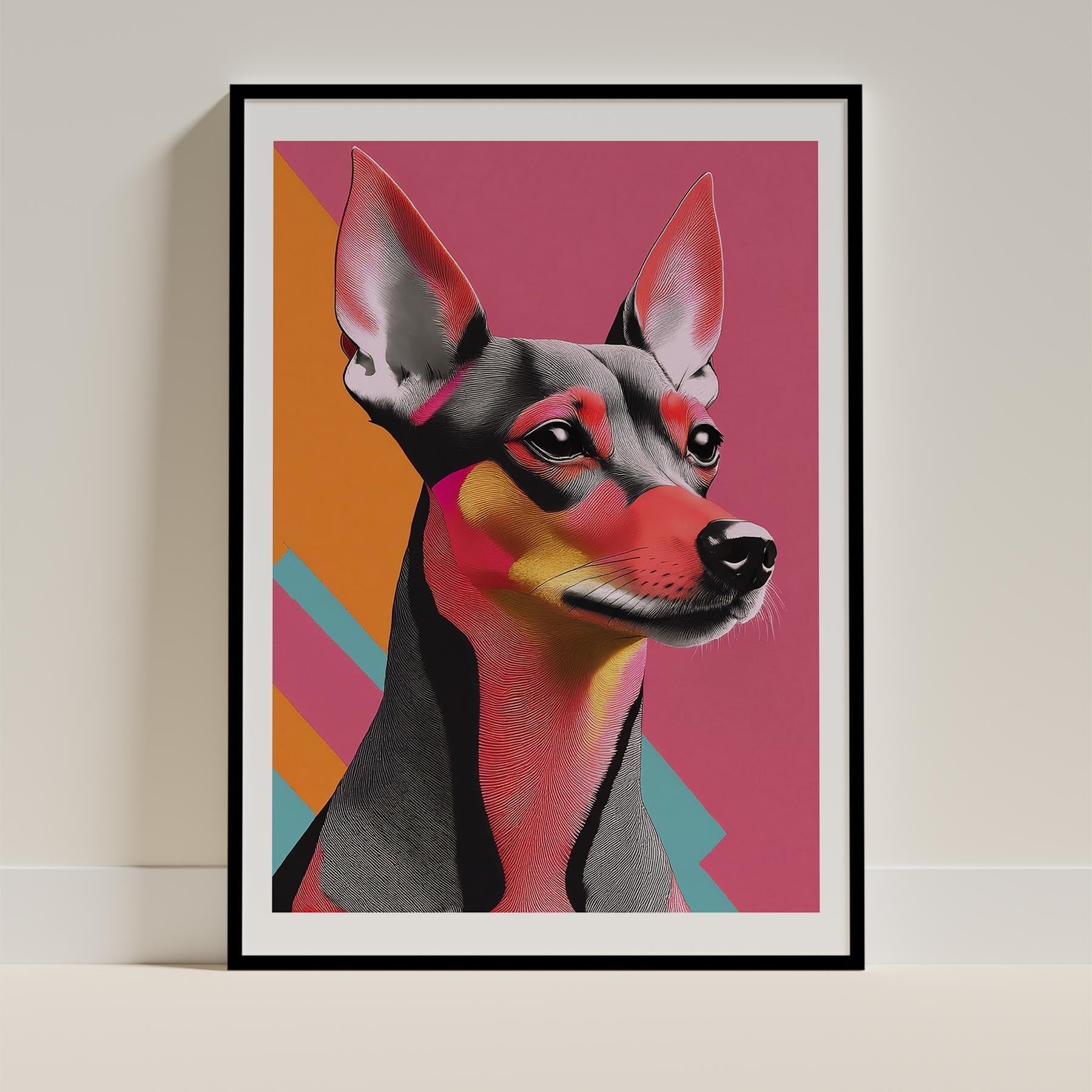 Miniature Pinscher Modern Pop Dog Series image 0