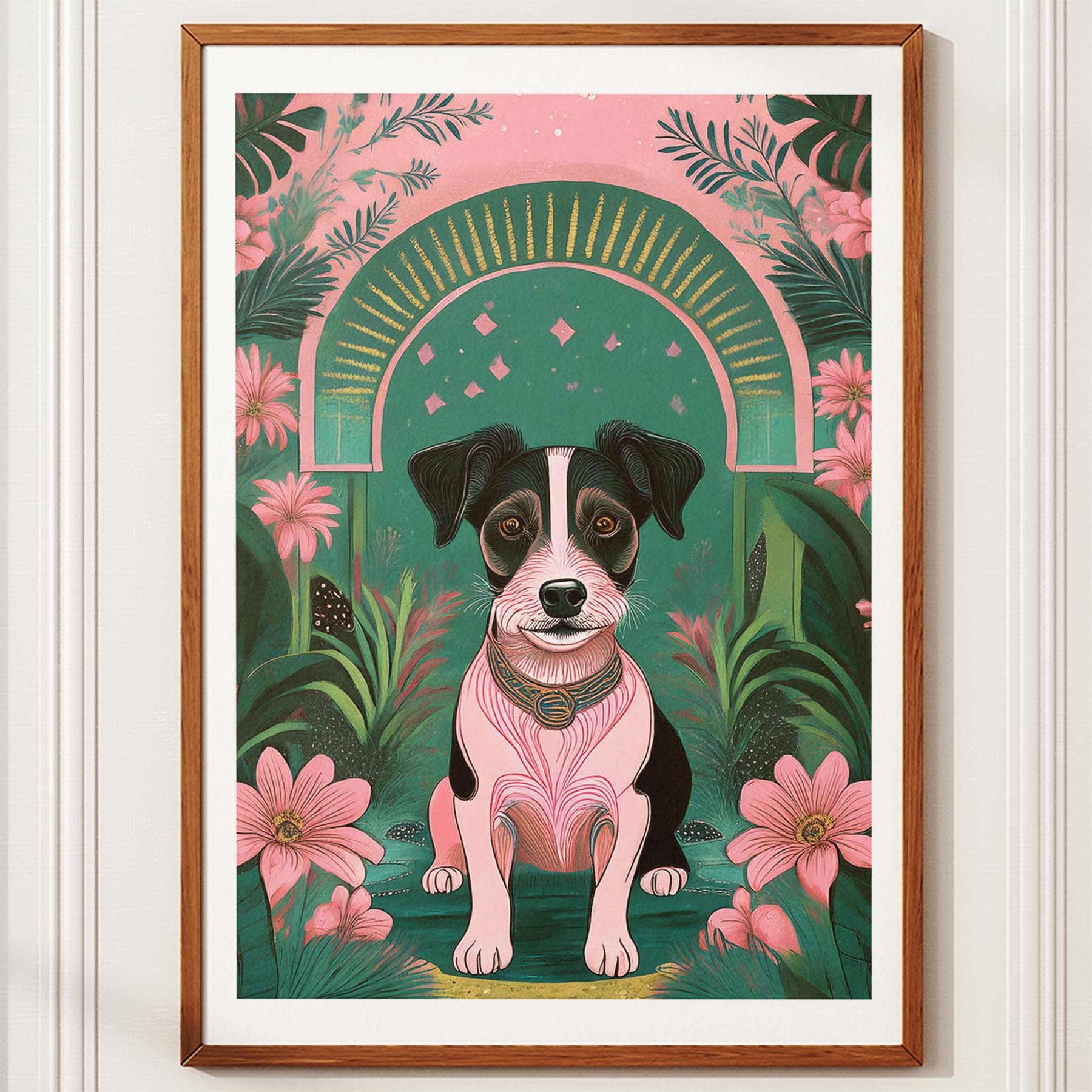 Jack Russell Terrier Flowery Dog image 10