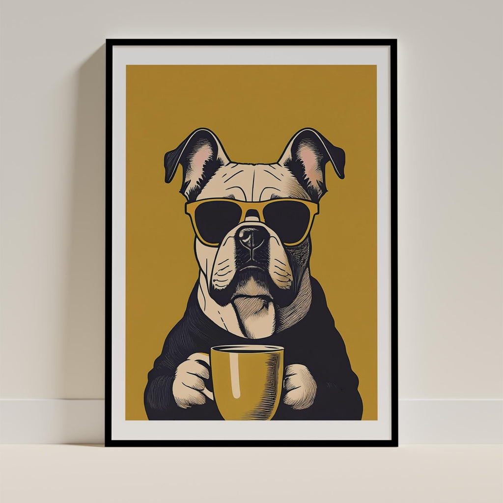 Bulldog 2 Chillin Coffee Dog image 11