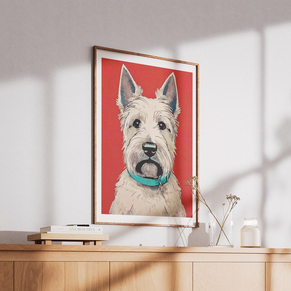 Scottish Terrier Red Dog Series image 5