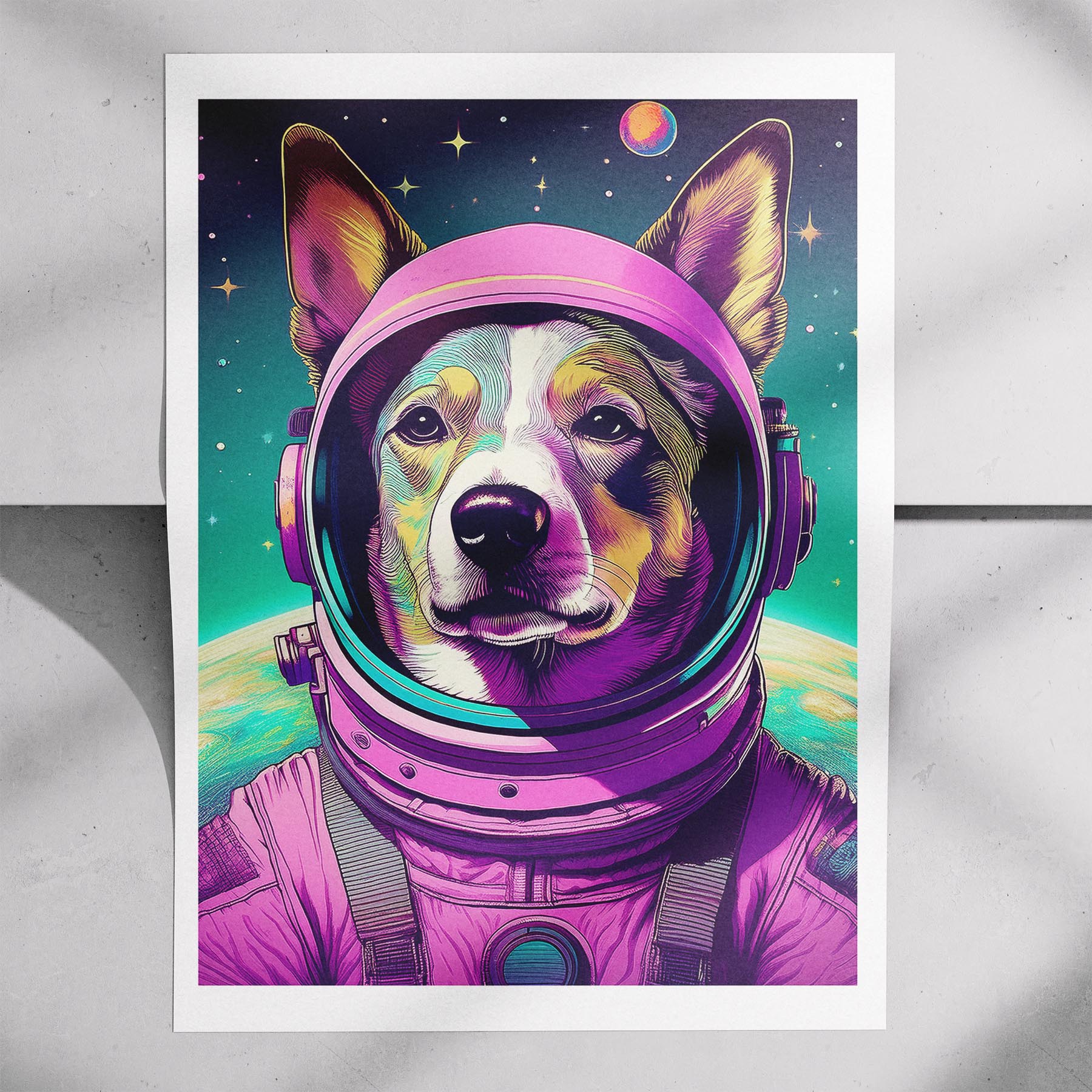 Cattle Dog Space Dogs Series image 7