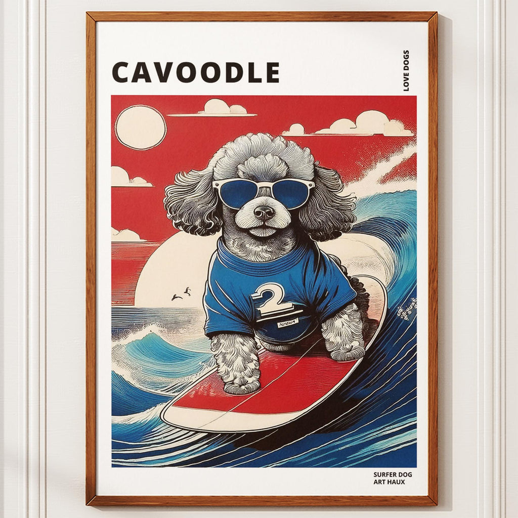 Cavoodle Hokosai Surfer Dogs 1 image 10