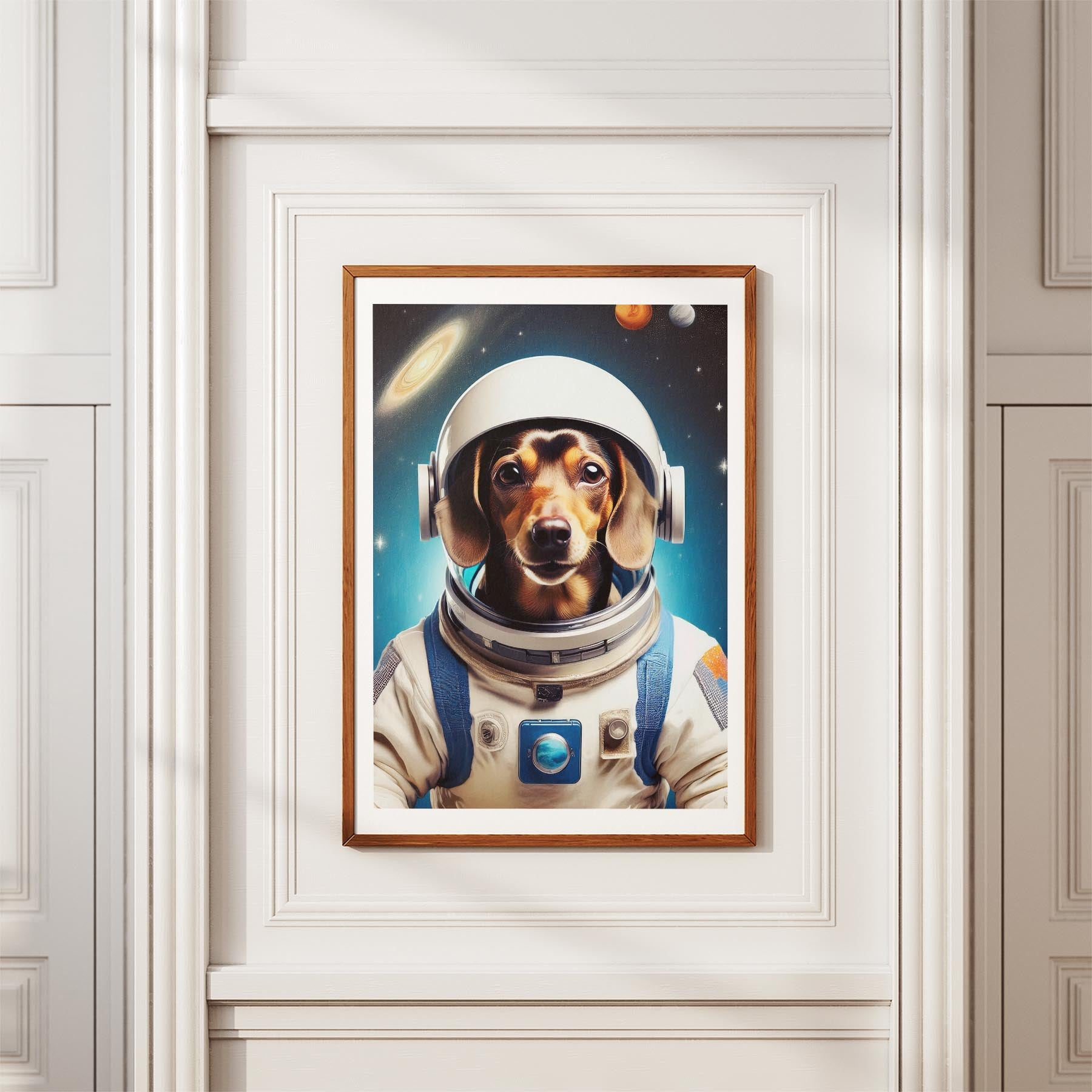 Dachshund Astronaut Dog Series image 3