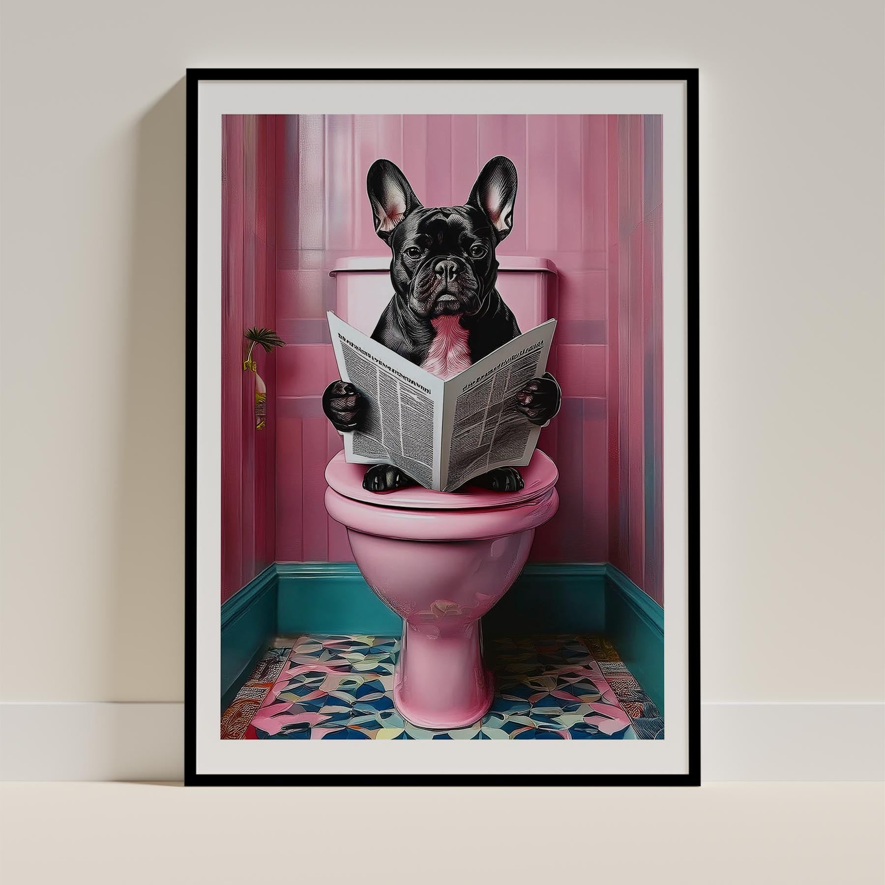 French Bulldog Toilet Humour Dog Series 1 image 0