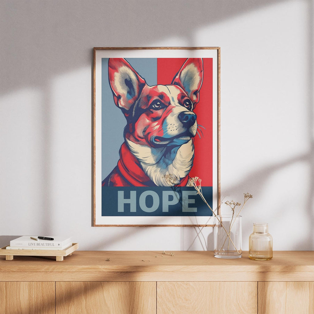 Corgi HOPE Series Inspired by the Obama Poster image 8