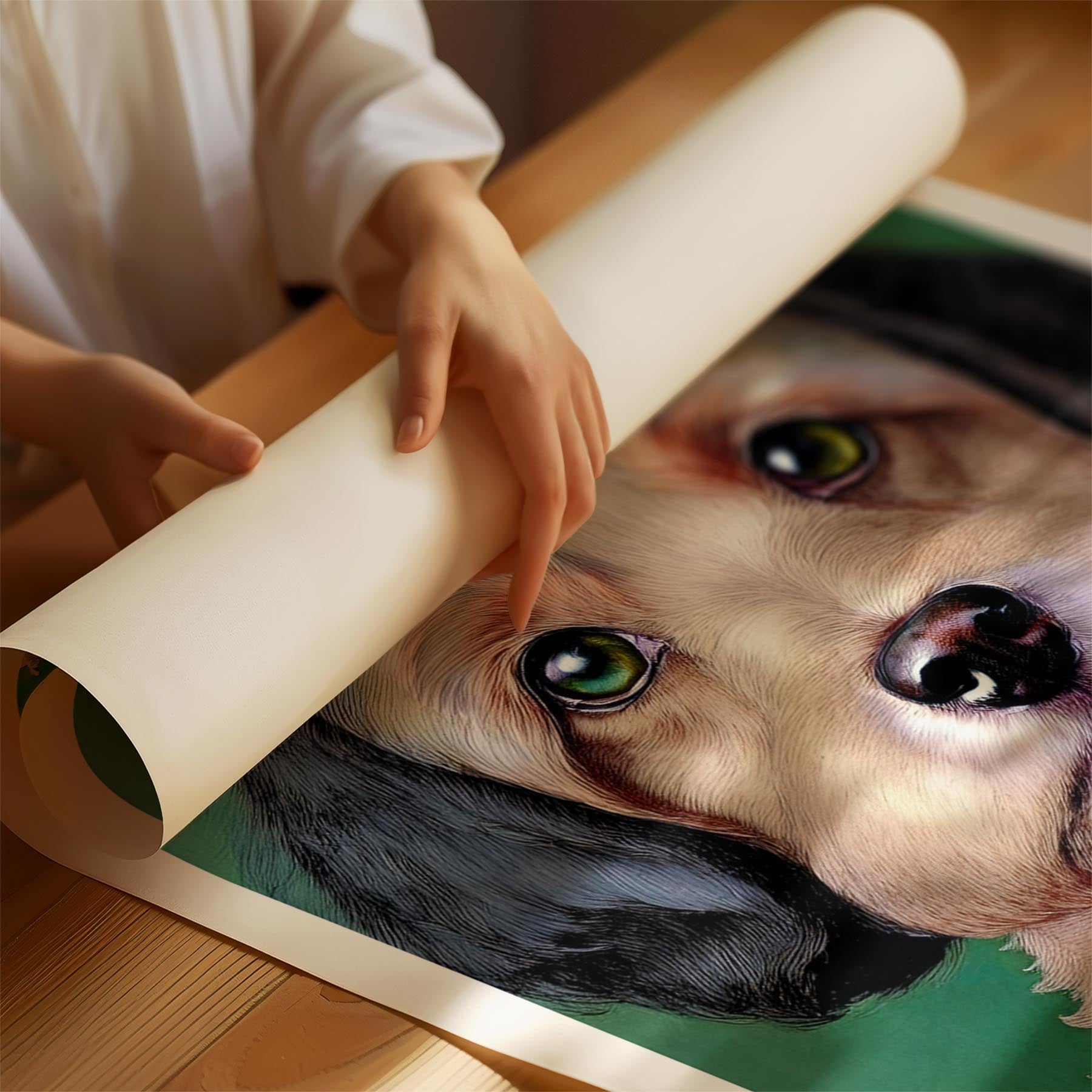 Havanese Green Painted Series image 1