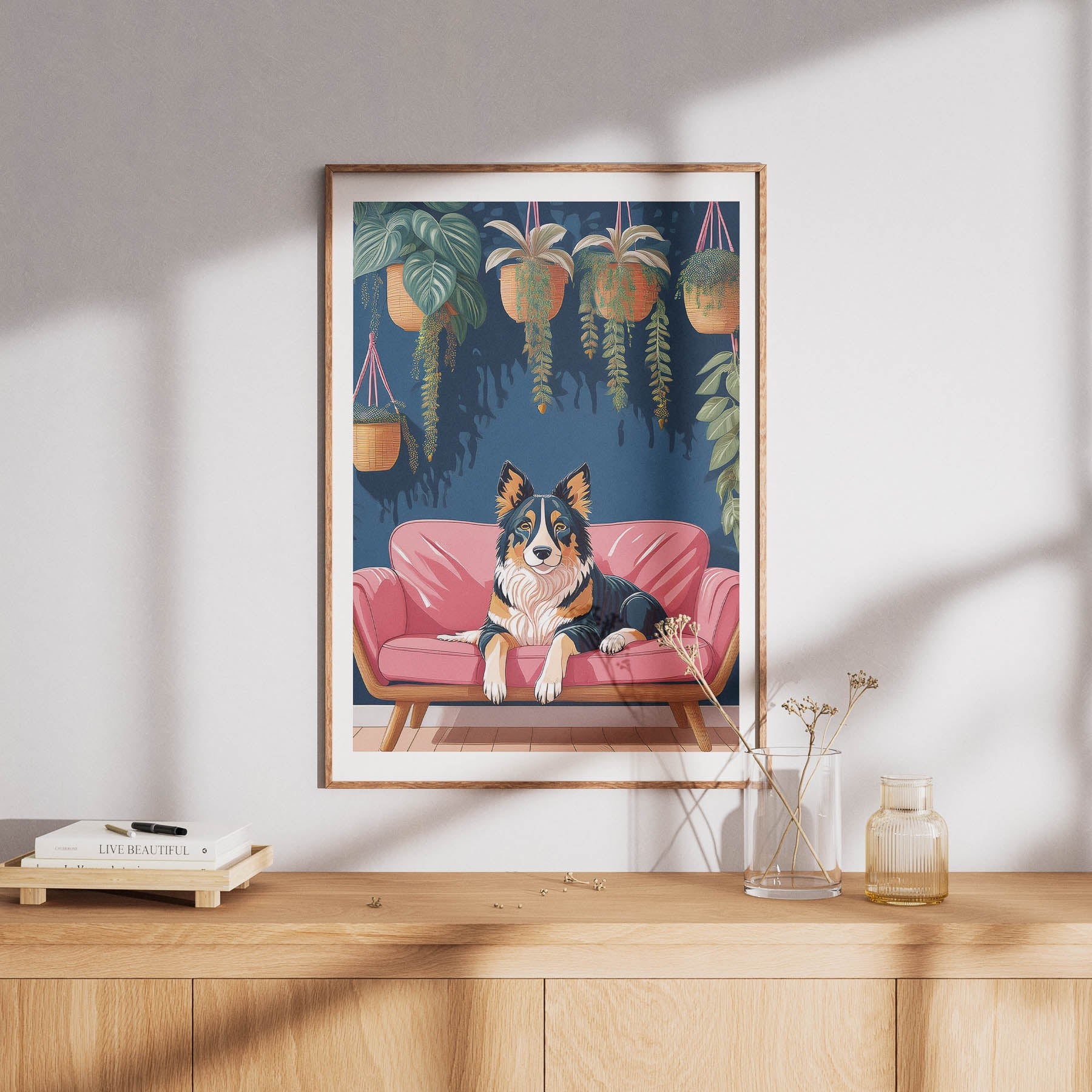 Border Collie  Just Lounging Around image 8