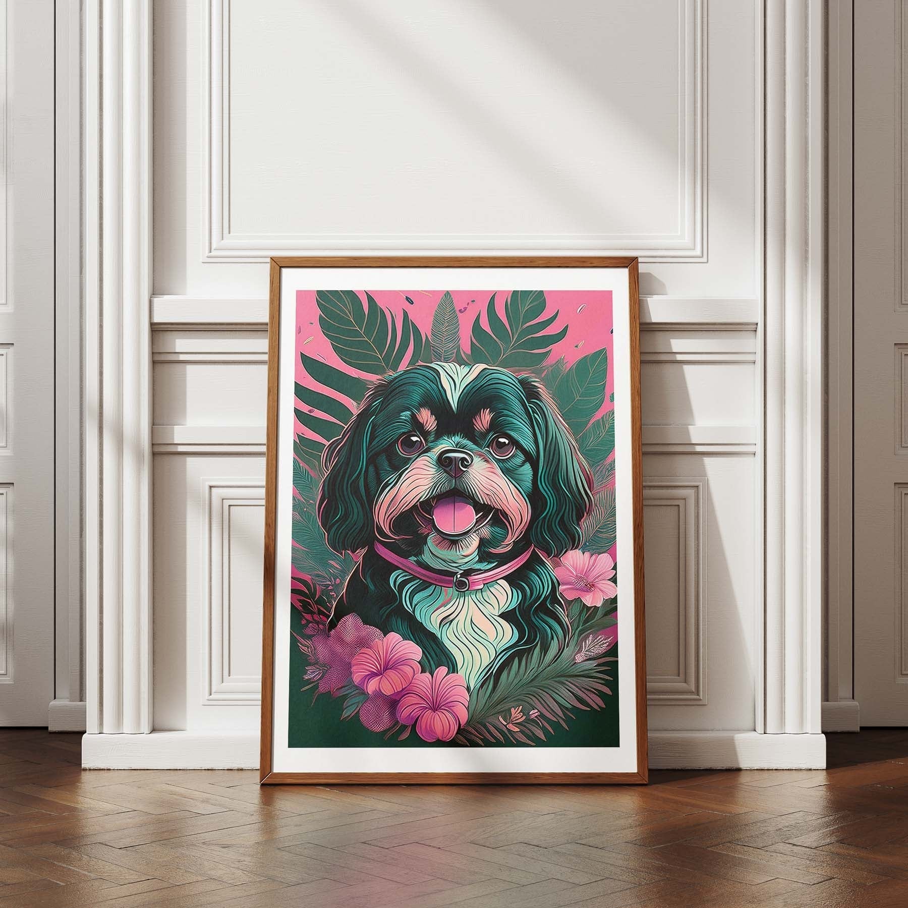 Shih Tzu Flowery Dog image 4