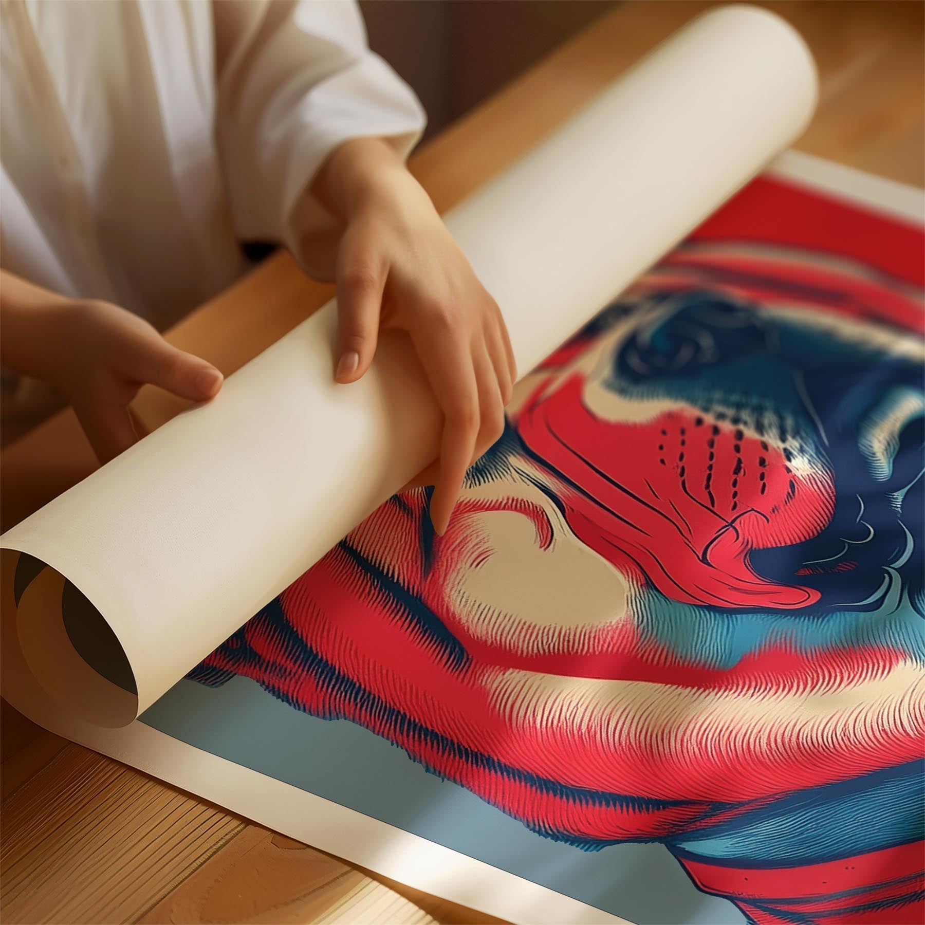 Chow Chow LOVE Series Inspired by the Obama Poster image 1