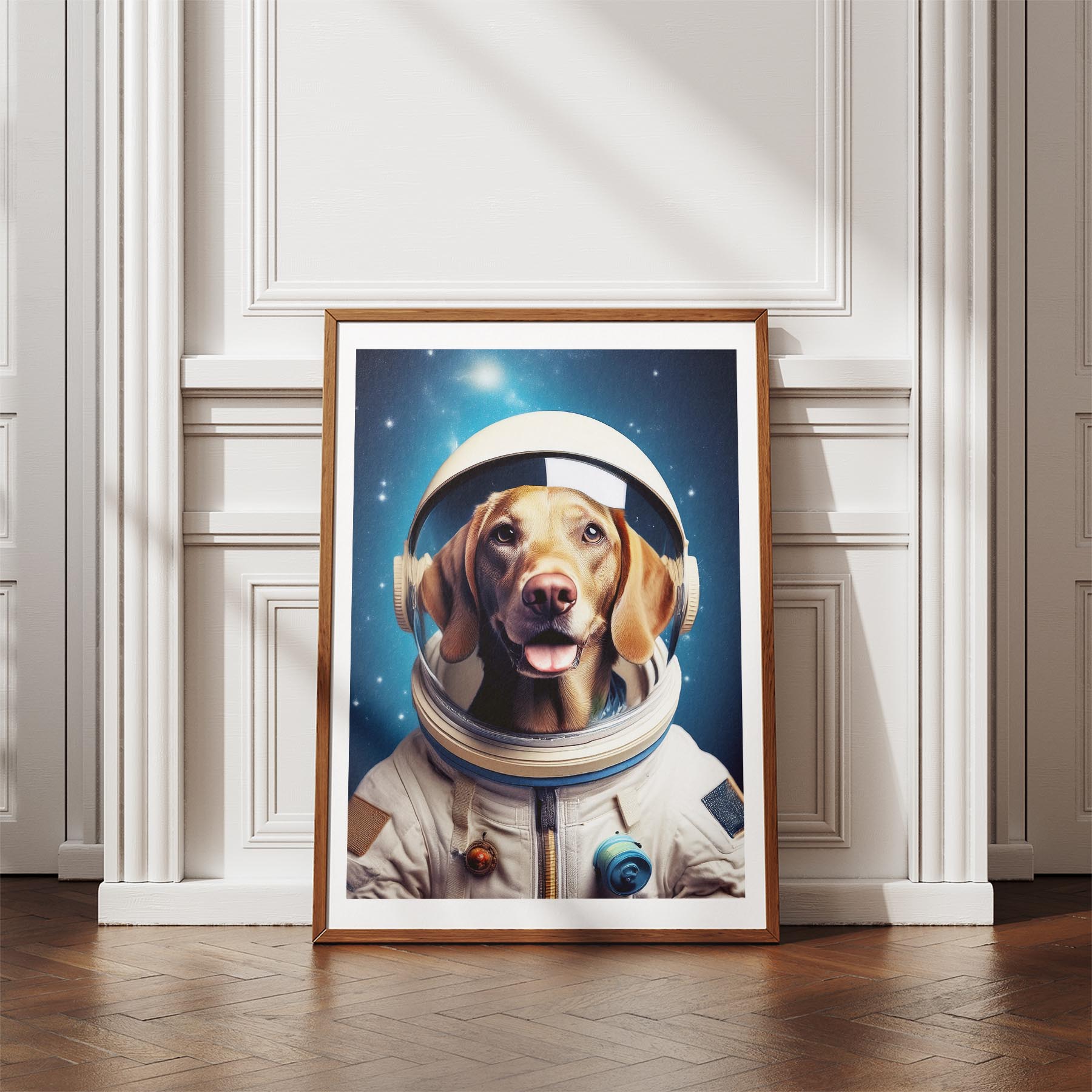 Hungarian Vizsla Astronaut Dog Series image 4