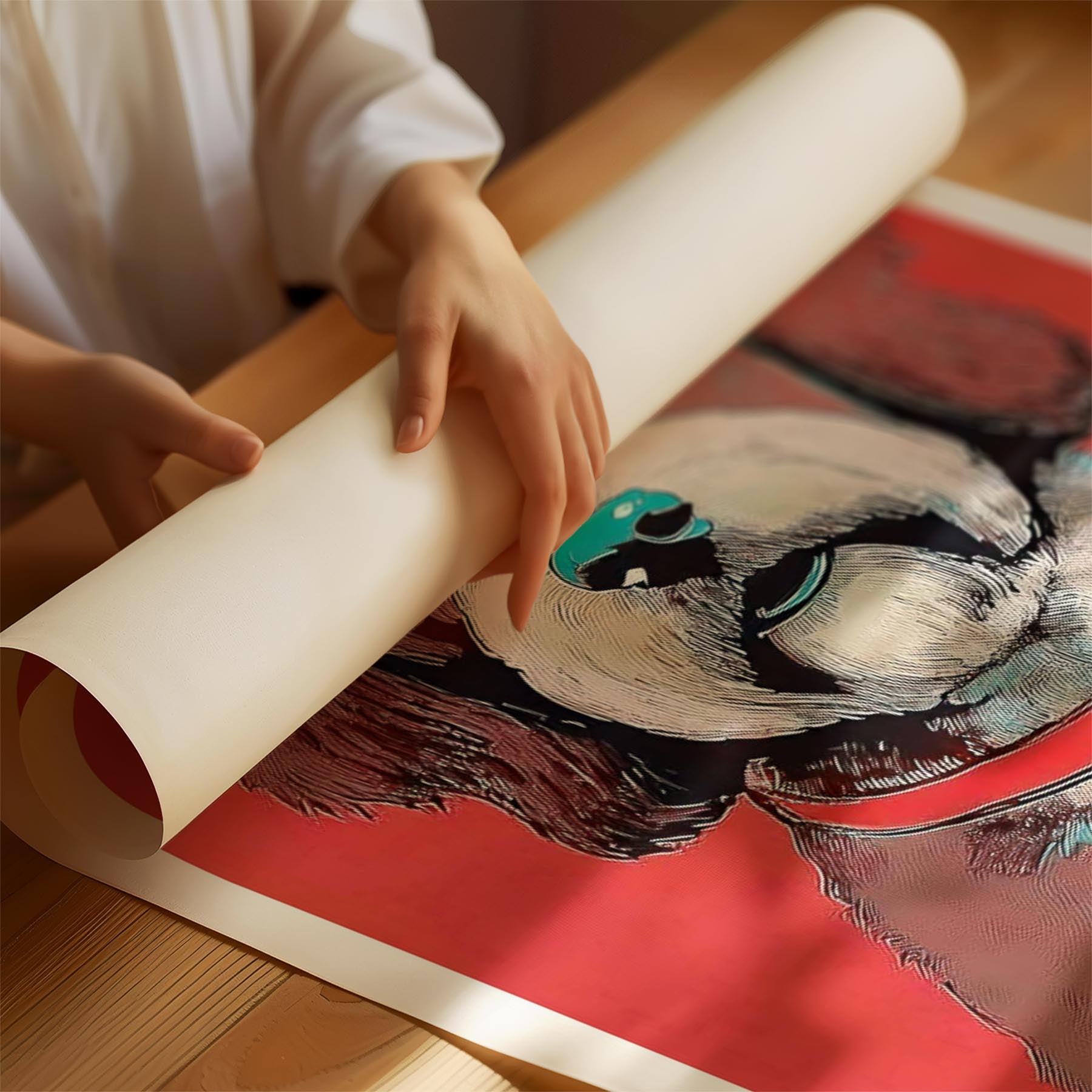 Spanish Water Dog Red Dog Series image 1