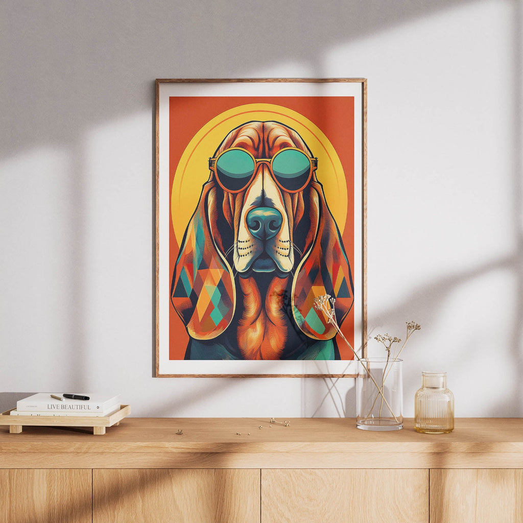 Bloodhound In Colourful Sunnies 1 image 8