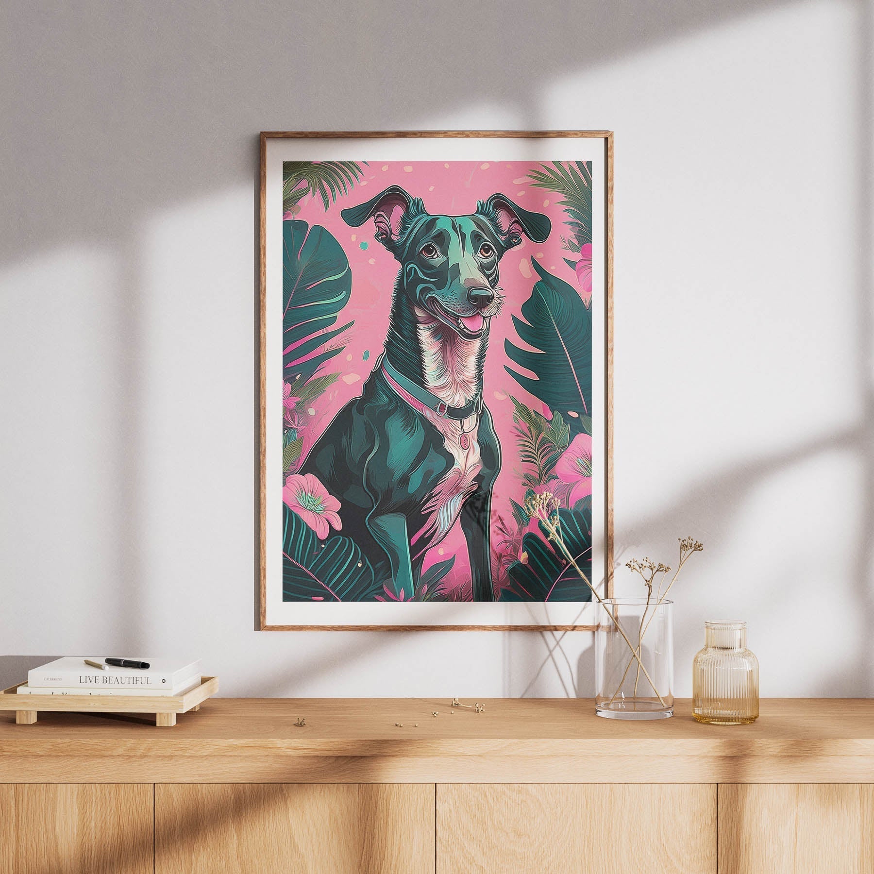 Greyhound Flowery Dog image 8