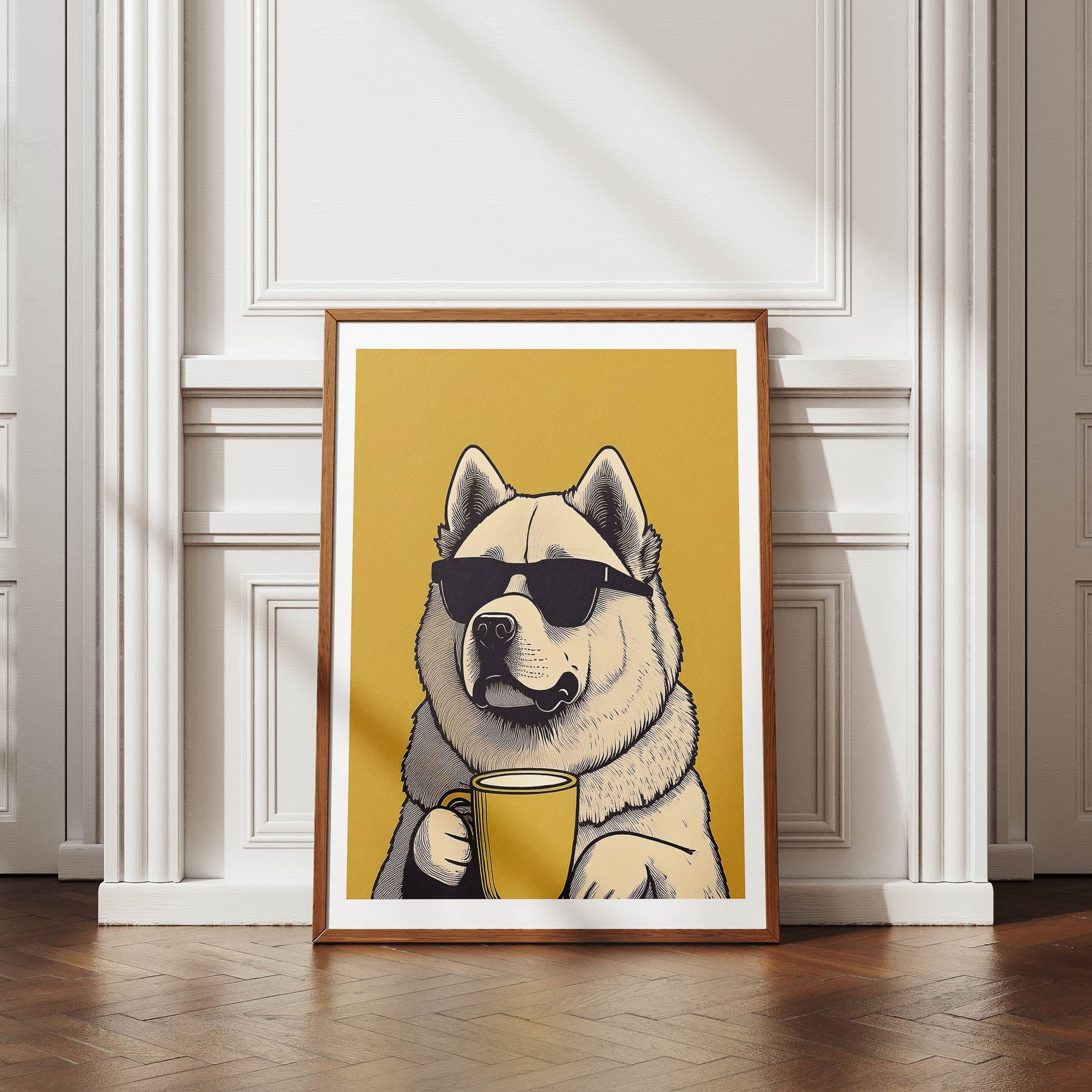 Chow Chow Chillin Coffee Dog image 4