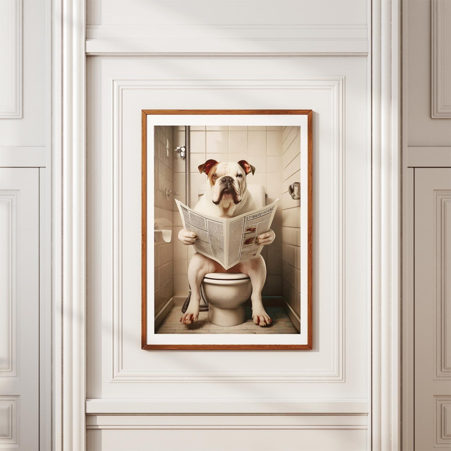 Bulldog Toilet Humour Dog Series 2 image 3