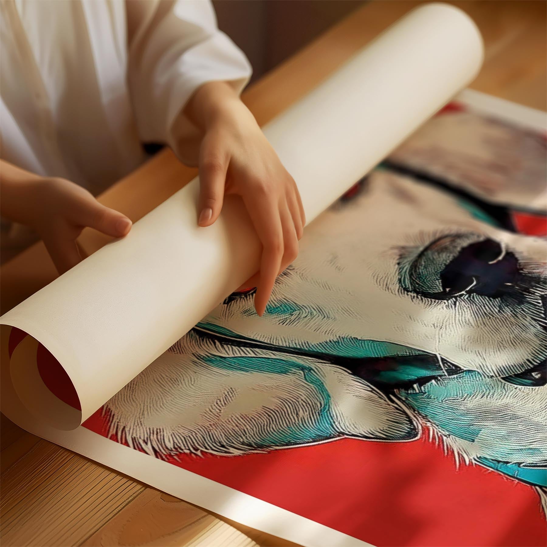 English Setter Red Dog Series image 1