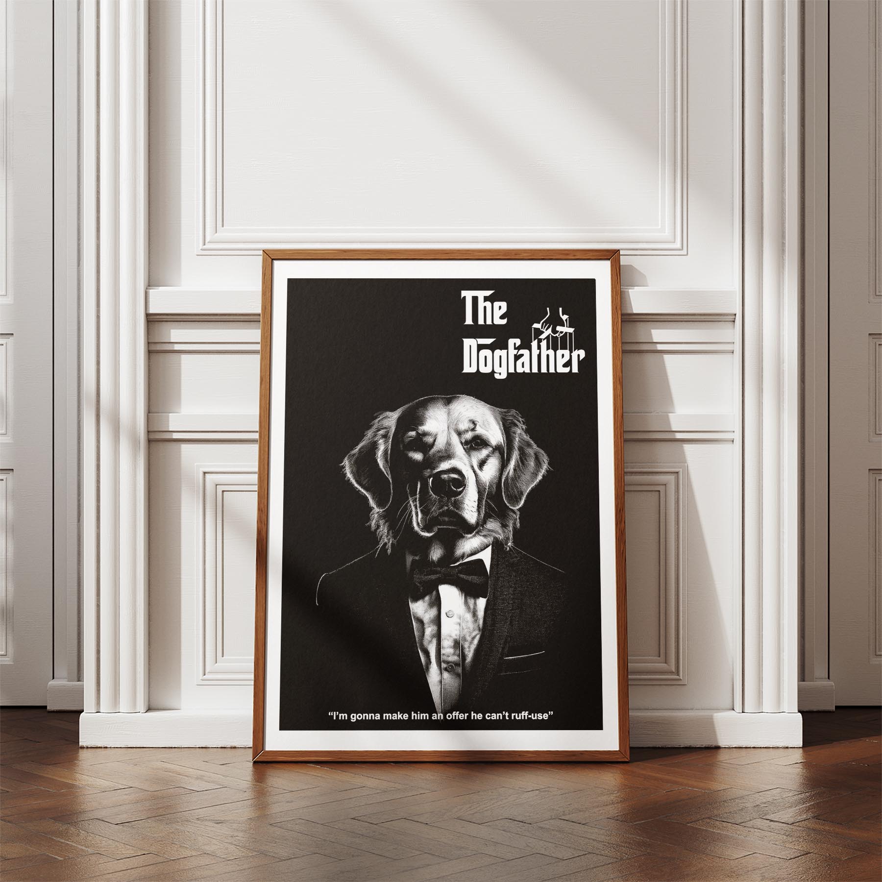 Golden Retriever Mafia Dog Series image 4